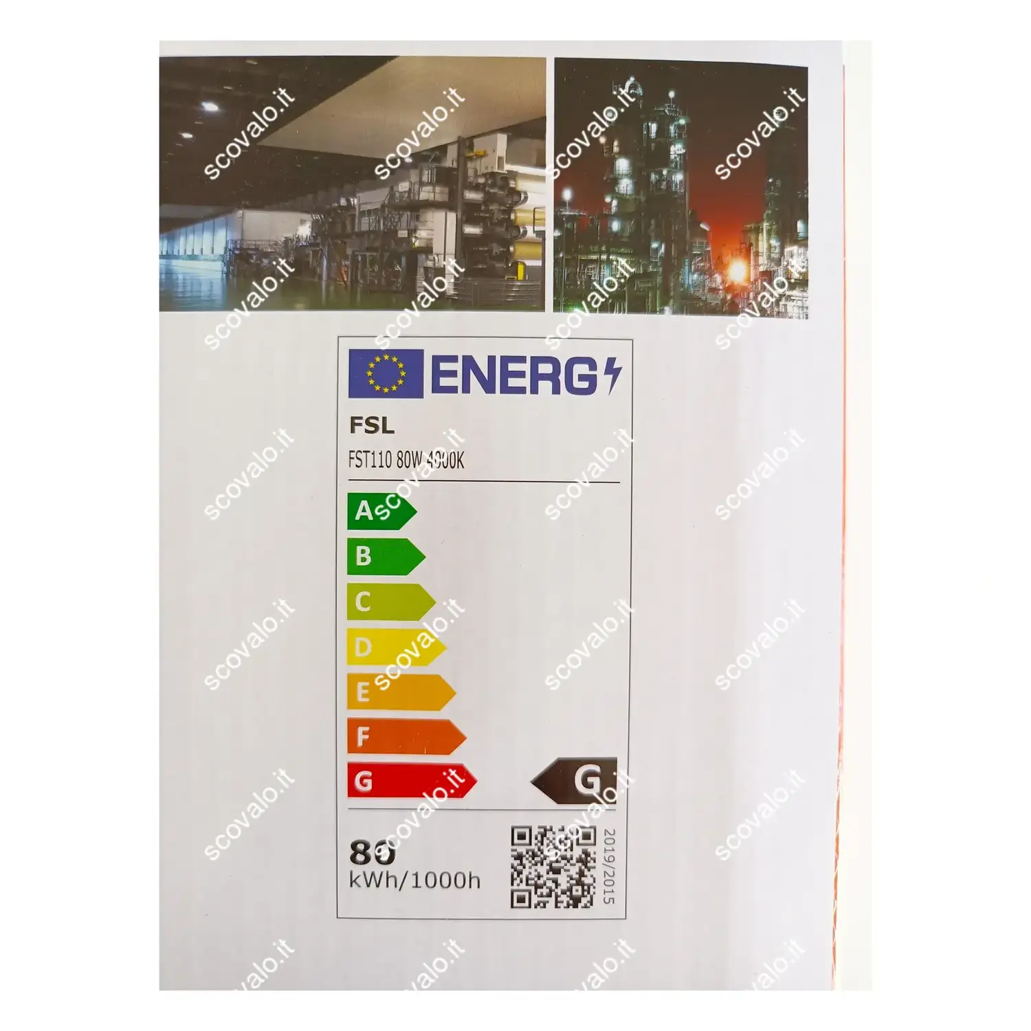 immagine lampada led ultra luminosa e27 80 watt bianco naturale