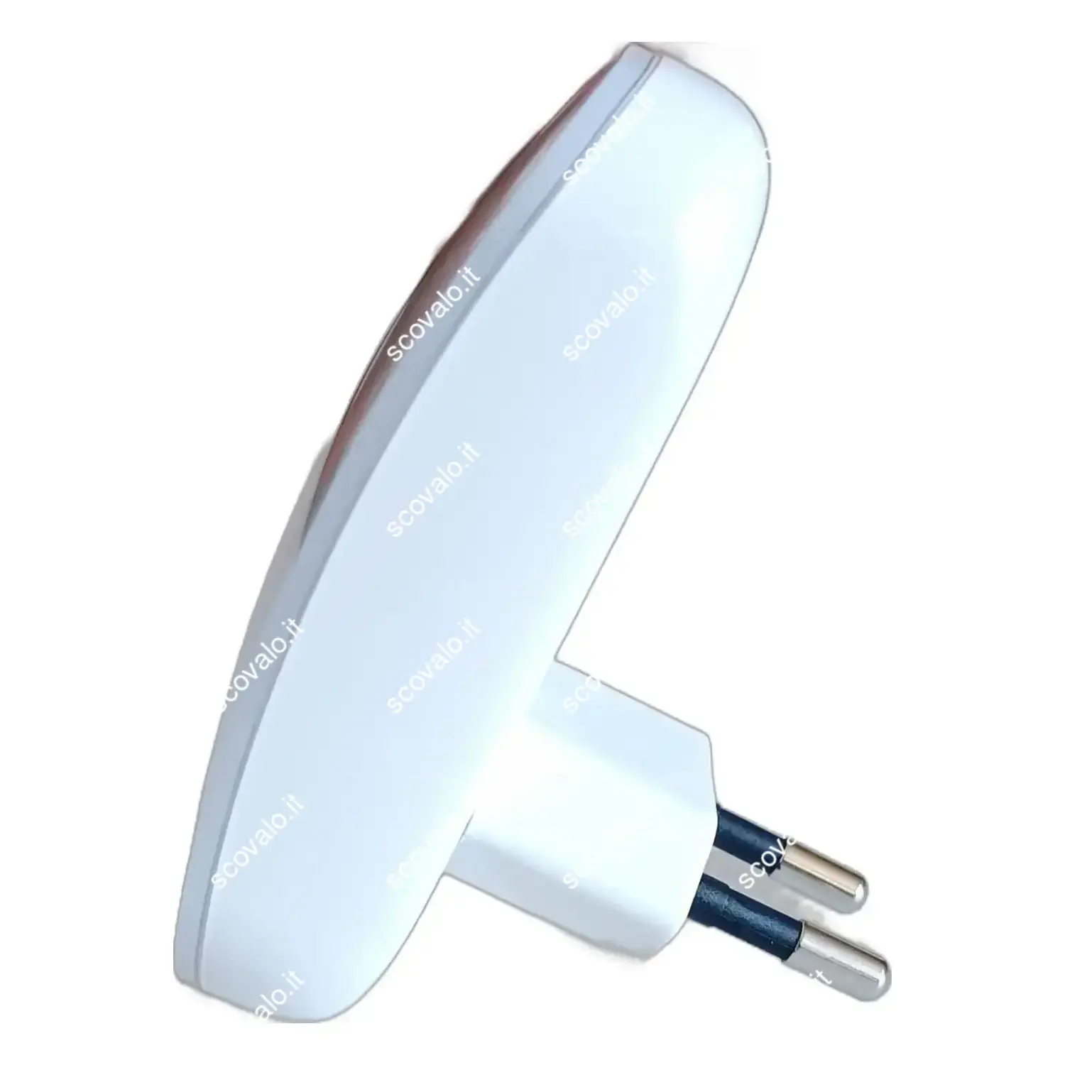 immagine lampada notturna bambini luce notte crepuscolare segna passo 0,36 watt bianco caldo