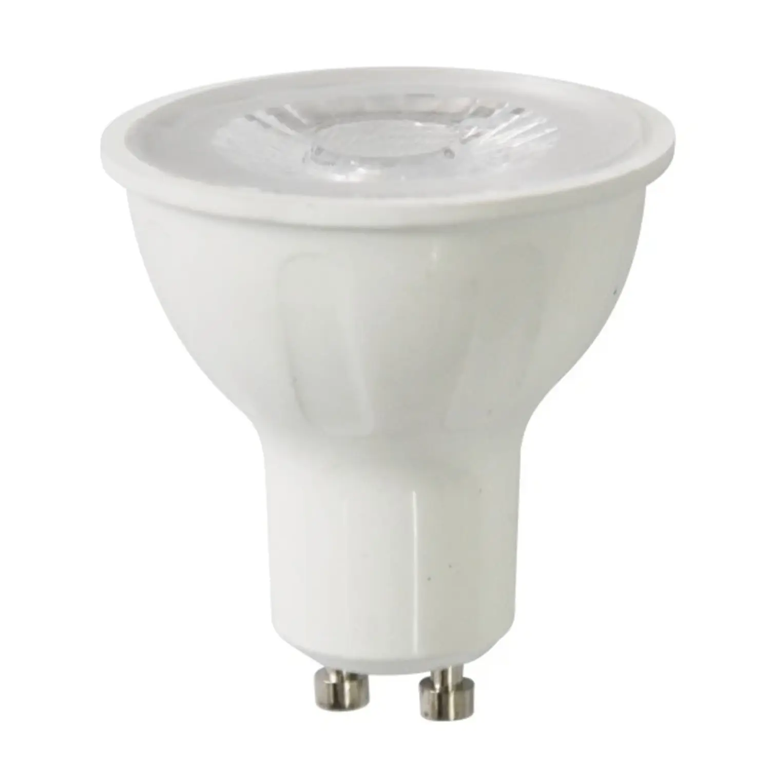 immagine del prodotto lampadina led spot porta faretto angolo stretto 38° cob gu10 6 watt bianco caldo