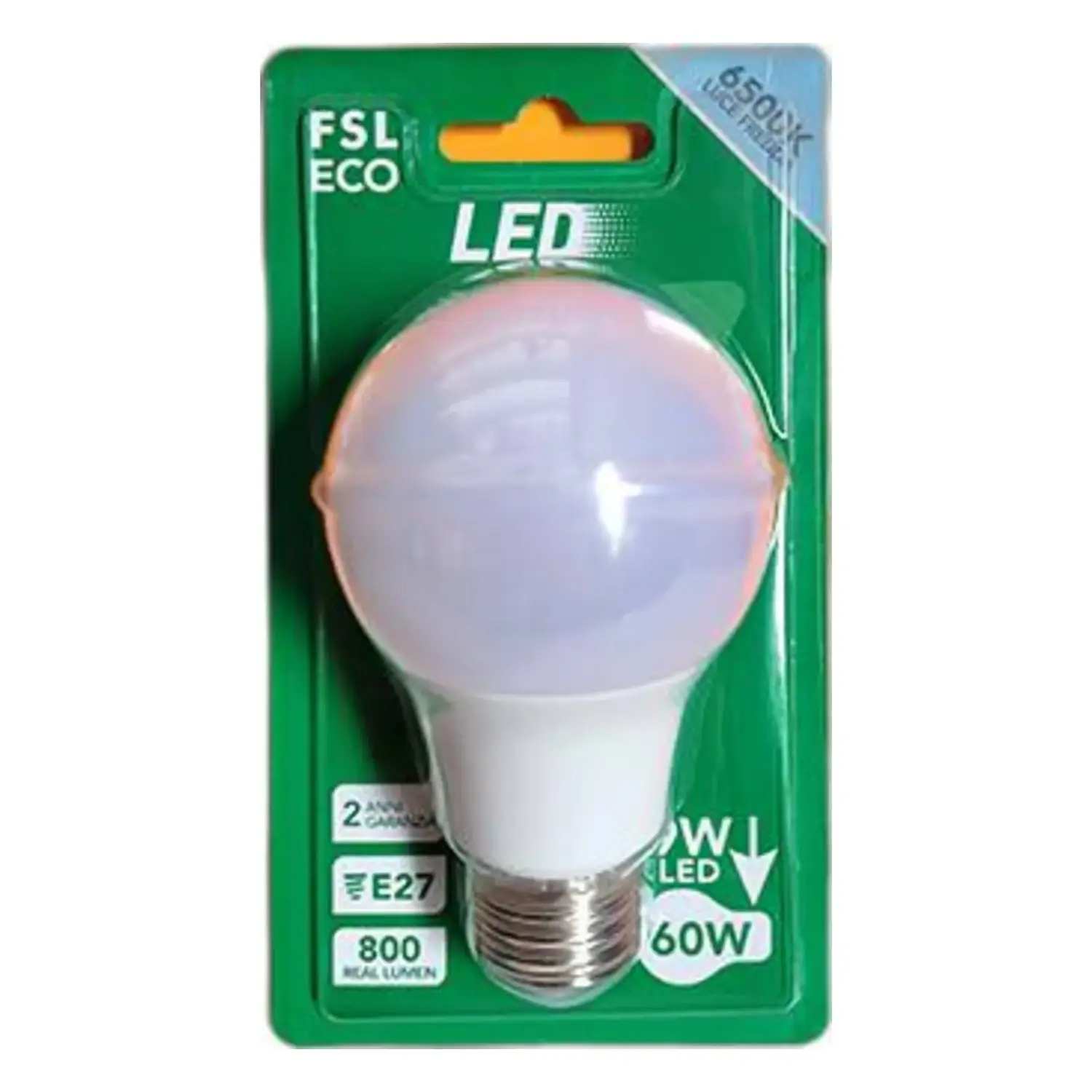 variante e27 - 9 watt - bianco freddo - 10 pezzi