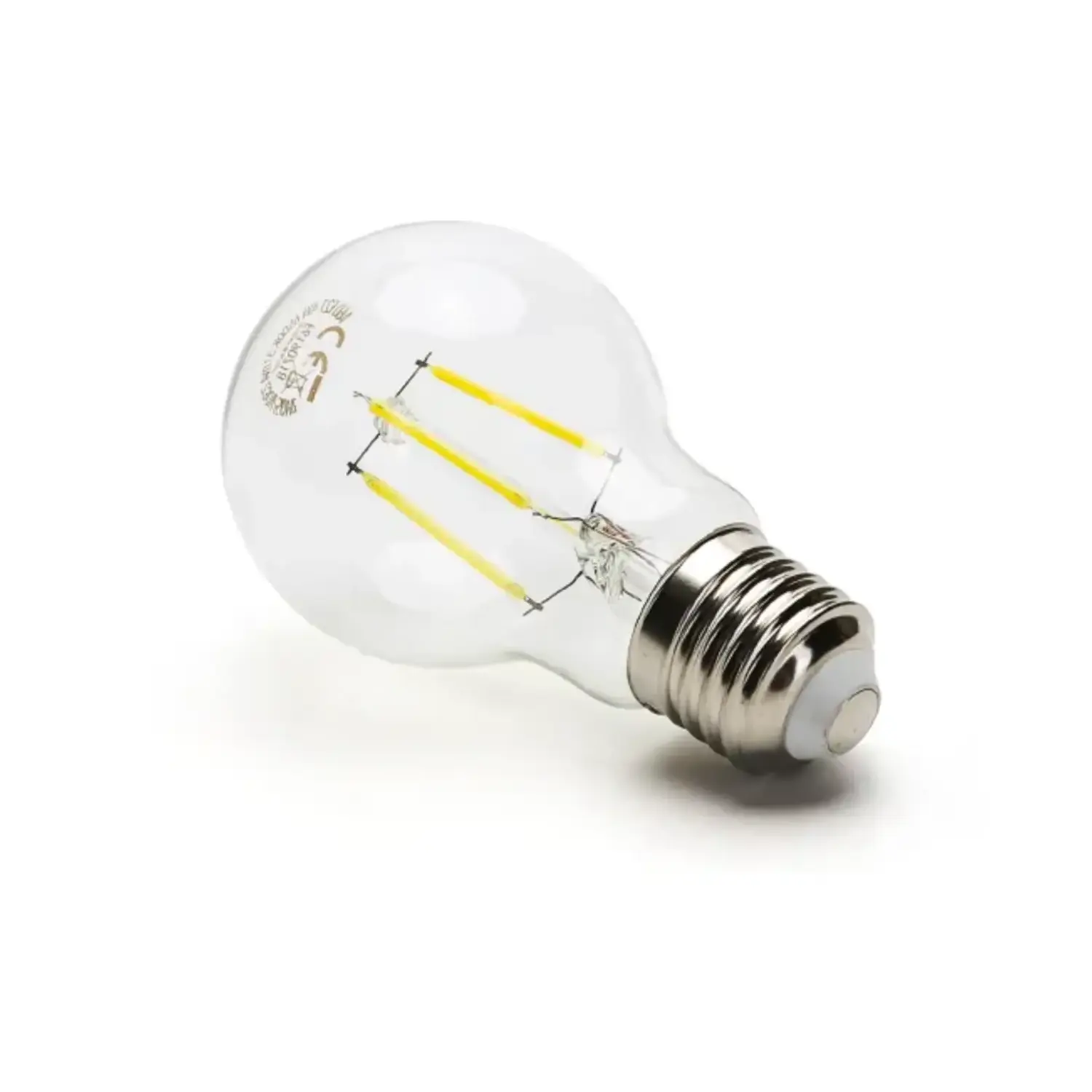 immagine lampadina filo led a60 e27 8 watt bianco freddo