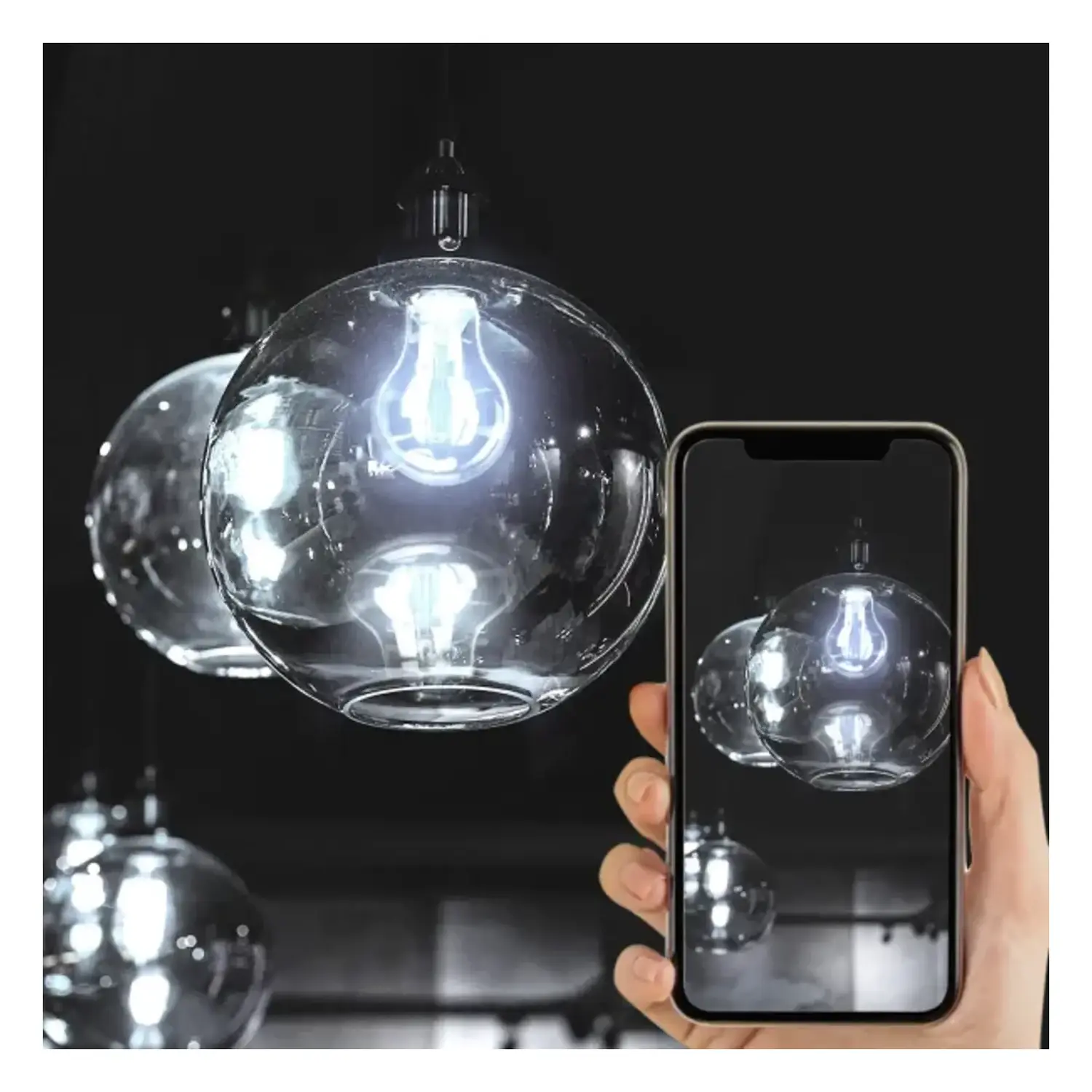 immagine lampadina filo led a60 e27 8 watt bianco freddo