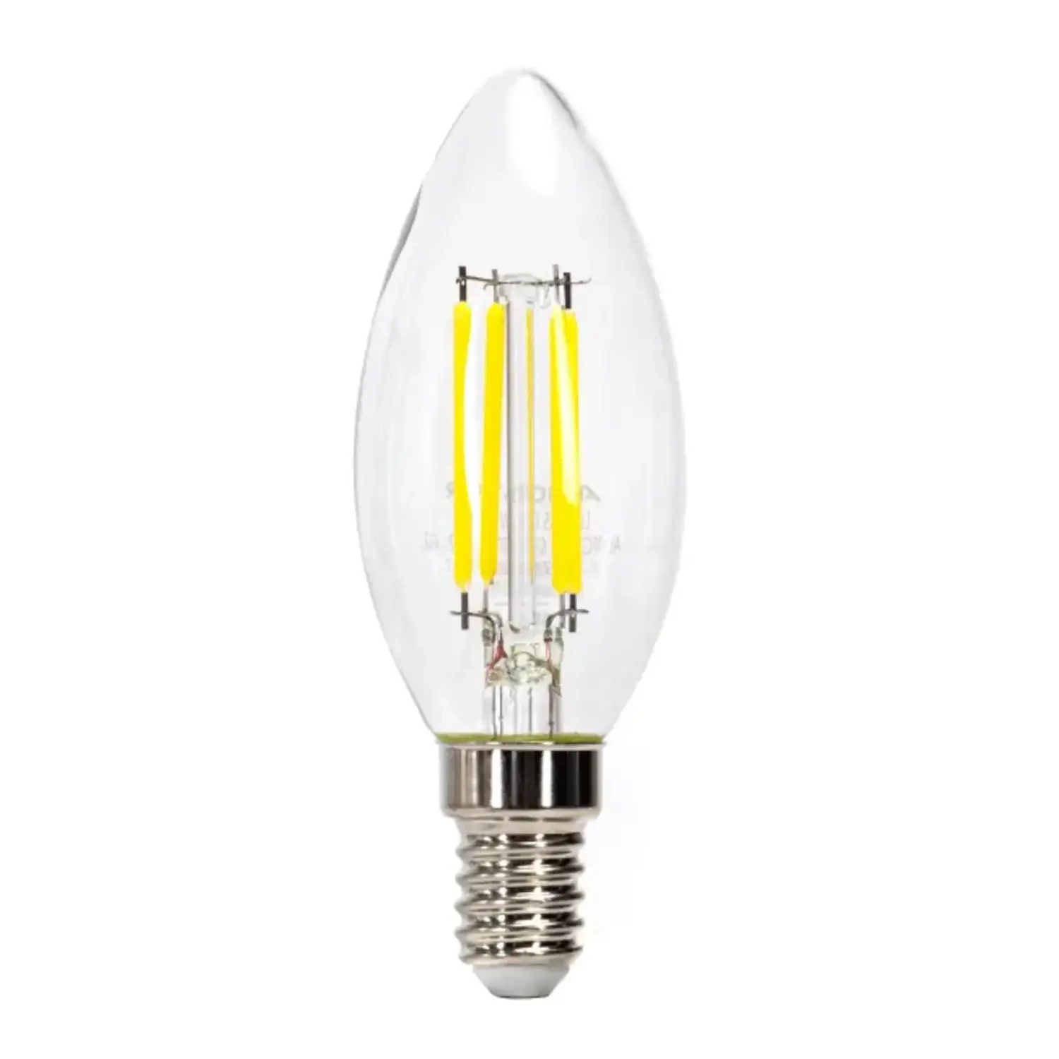 immagine lampadina filo led c35 e14 8 watt bianco freddo
