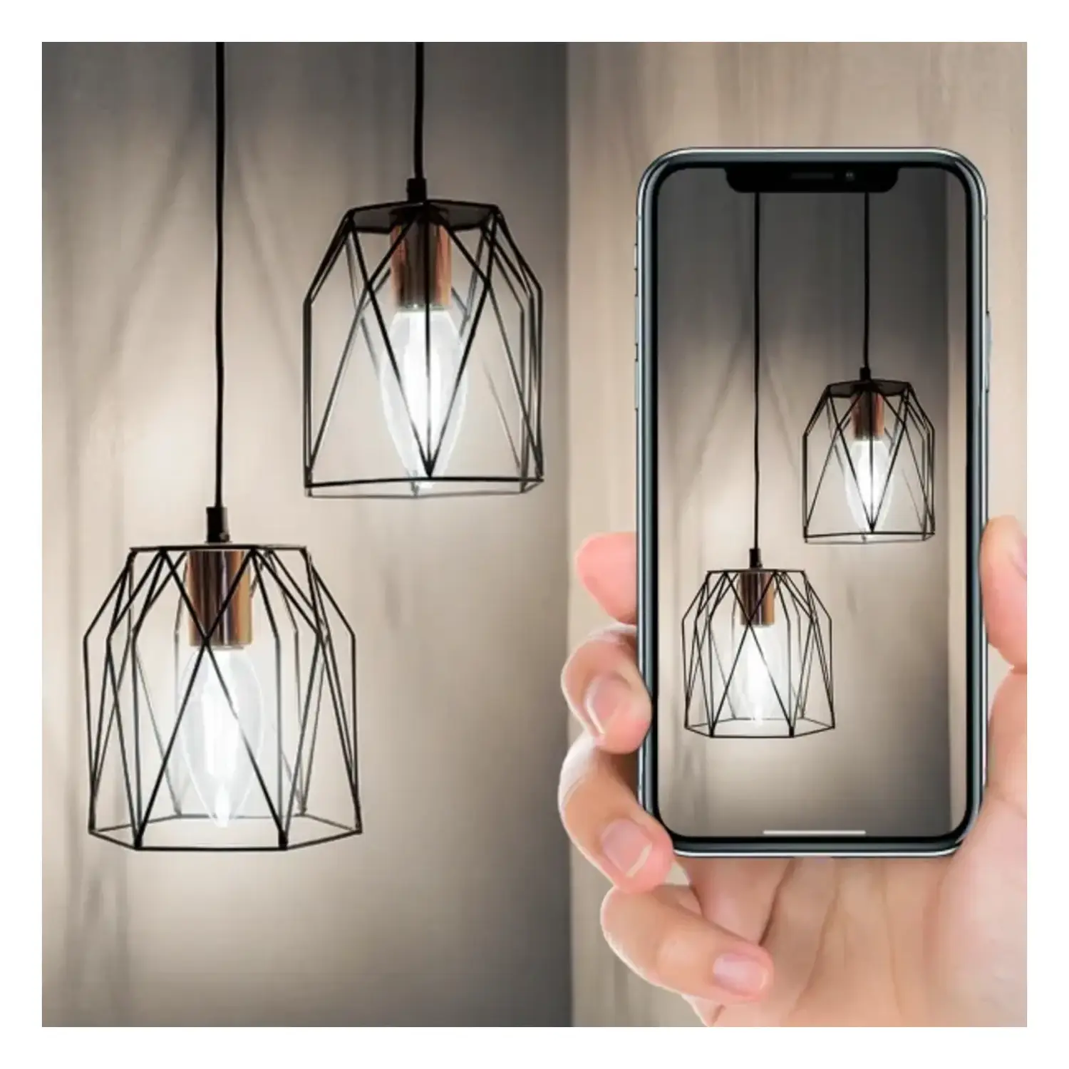 immagine lampadina filo led c35 e14 8 watt bianco freddo
