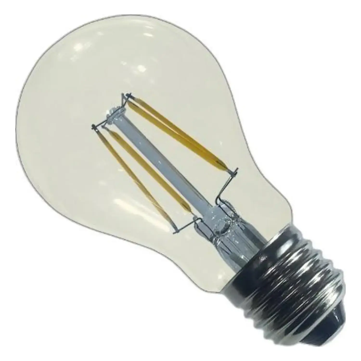 immagine lampadina filo led vintage decorativa e27 4 watt bianco caldo