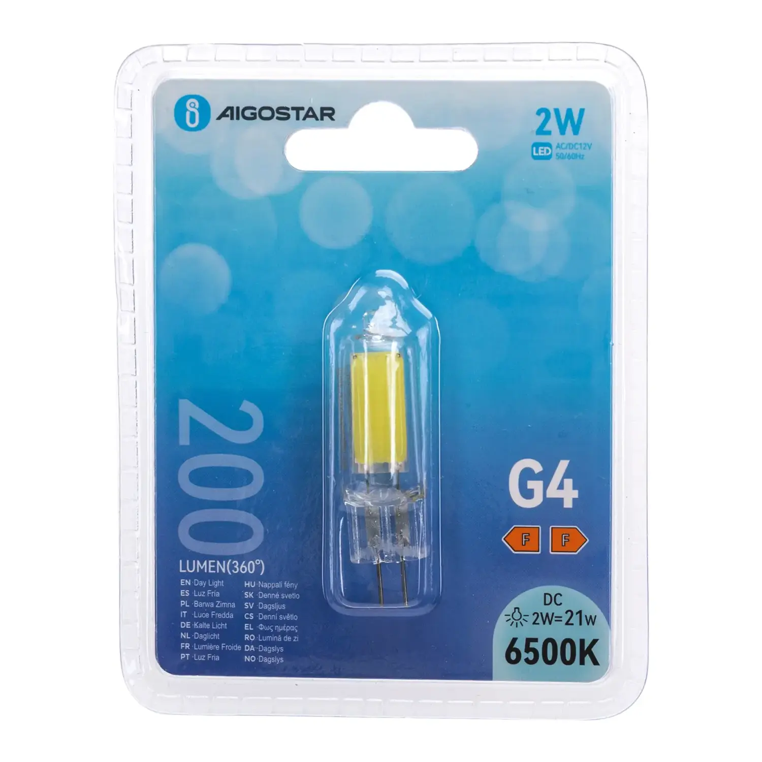 immagine Lampadina led 2 watt bianco freddo