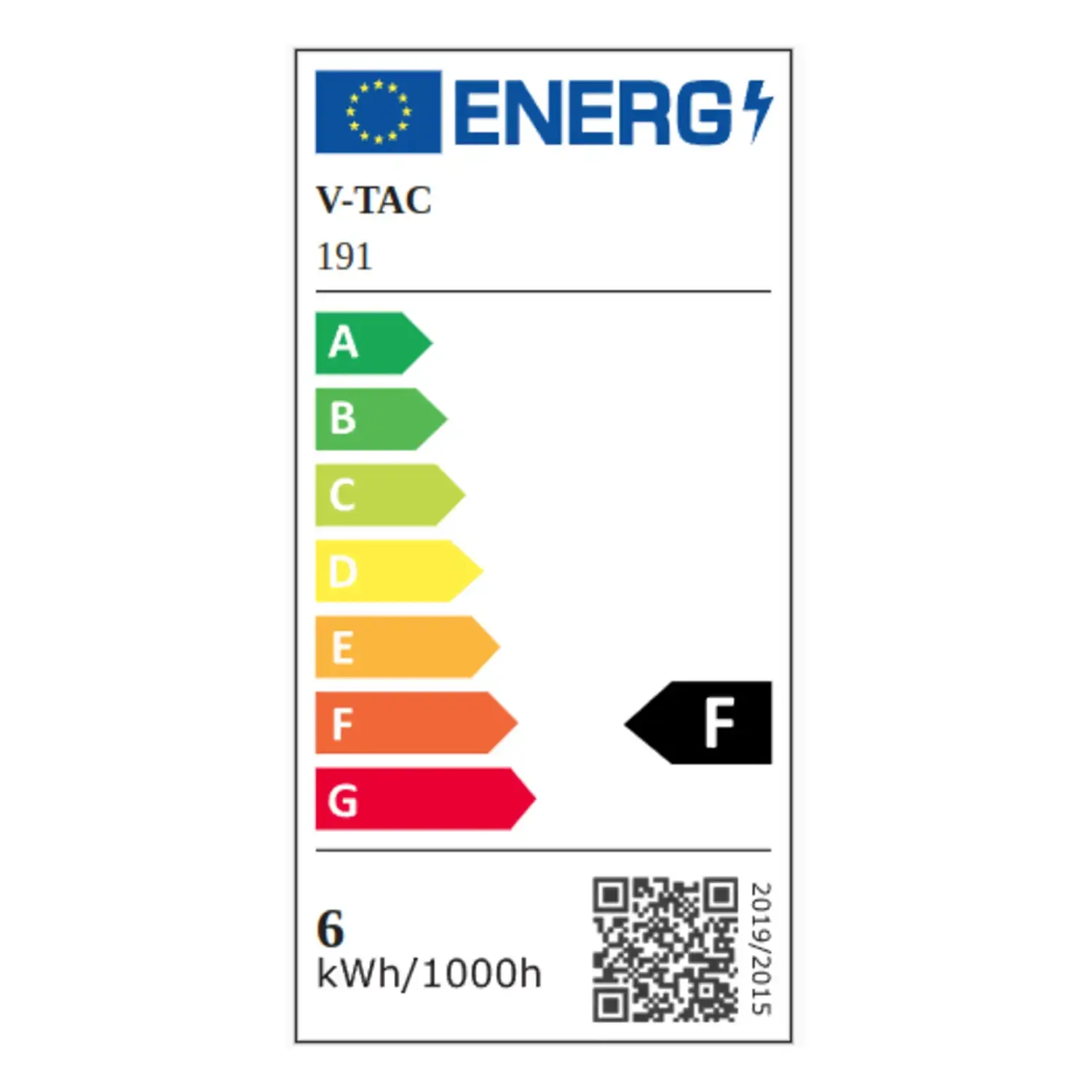 immagine lampadina led 38° chip samsung lampada faretto gu10 6,50 watt bianco freddo