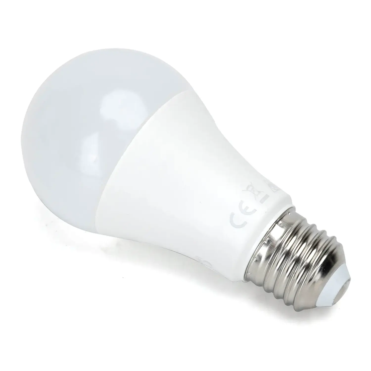 immagine lampadina led A60 con sensore crepuscolare e di movimento (PIR) e27 9 watt bianco freddo scatola cartone