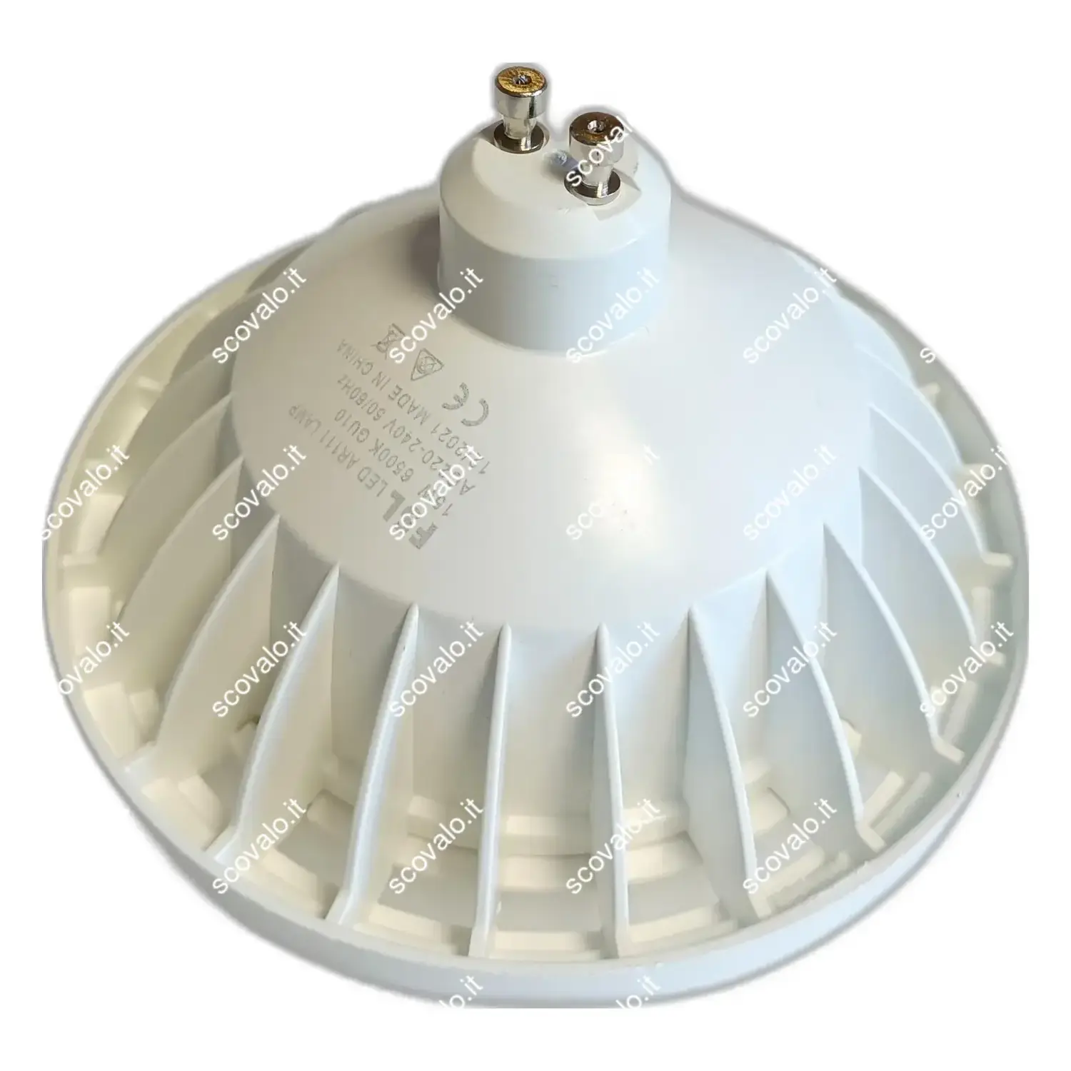 immagine lampadina led ar111 230volt gu10 15 watt bianco freddo