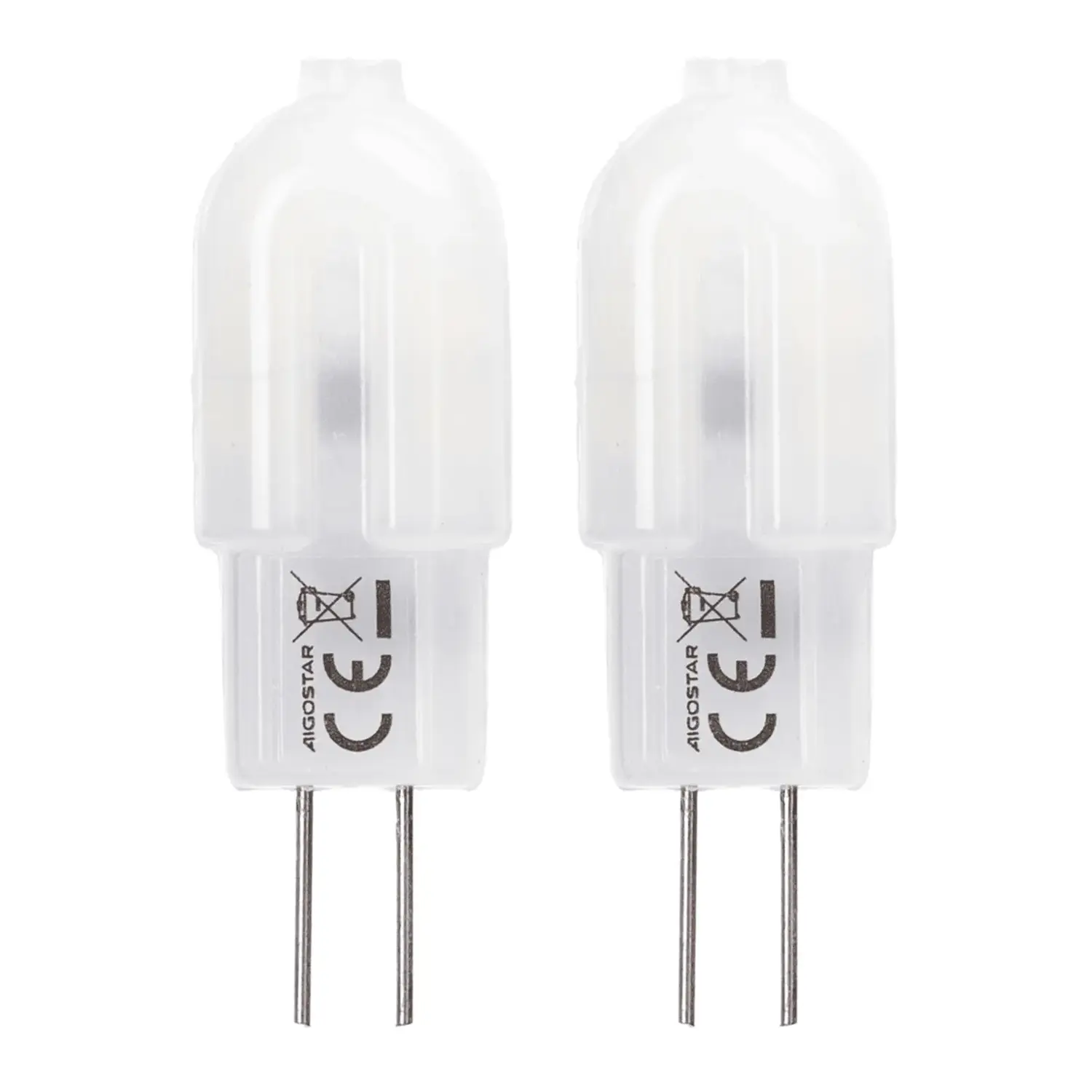 immagine del prodotto Lampadina led bianco latte g4 1,30 watt bianco freddo 2 pezzi