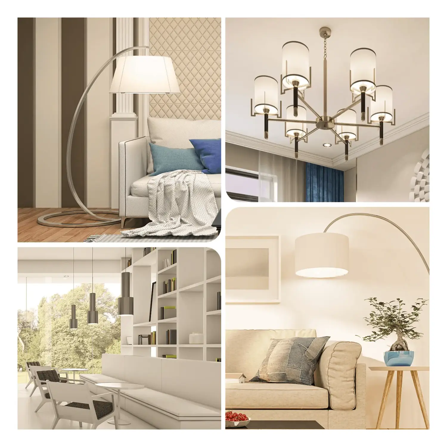 immagine lampadina led C37 e14 11 watt bianco naturale busta plastica