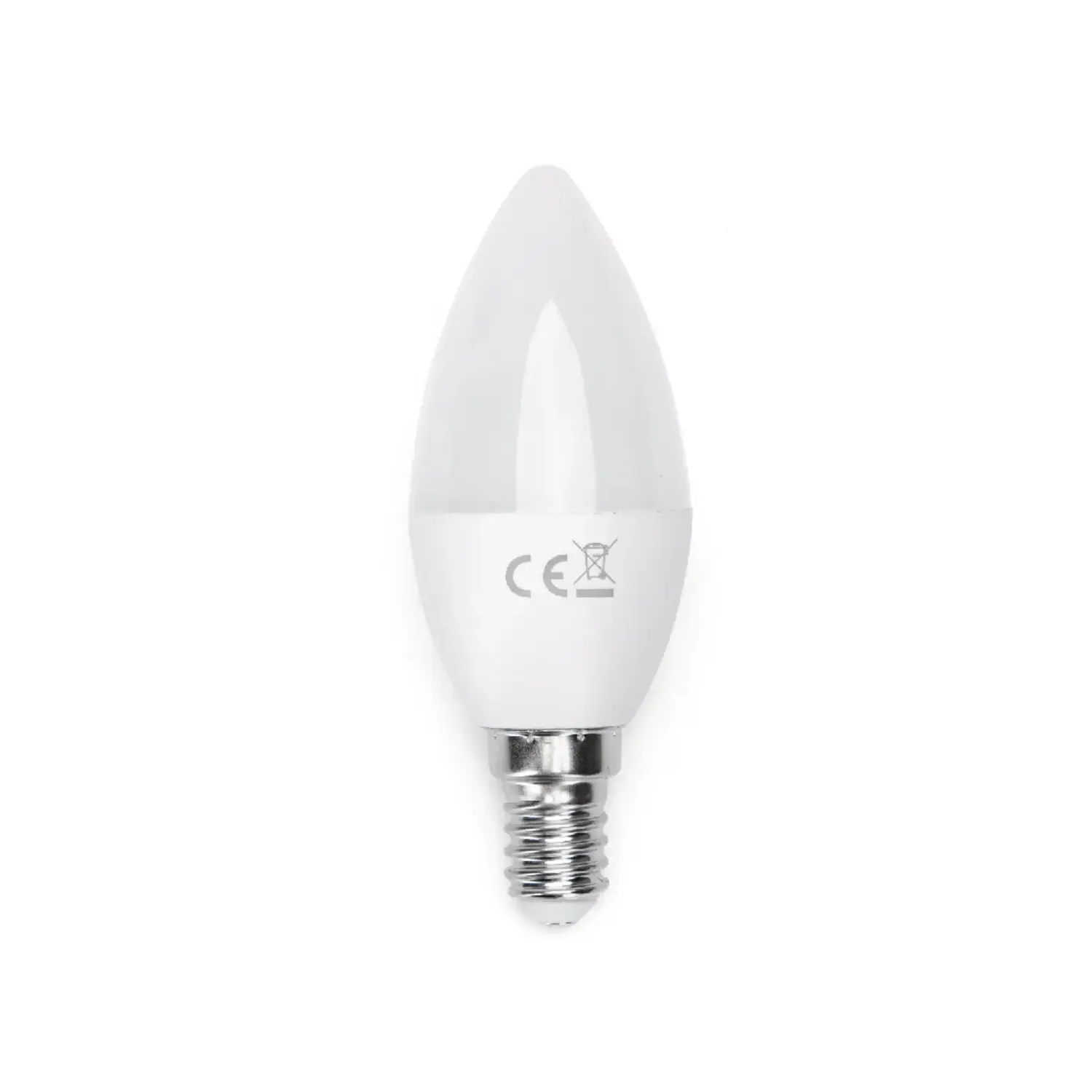 immagine del prodotto lampadina led candela C37 e14 10 watt bianco caldo