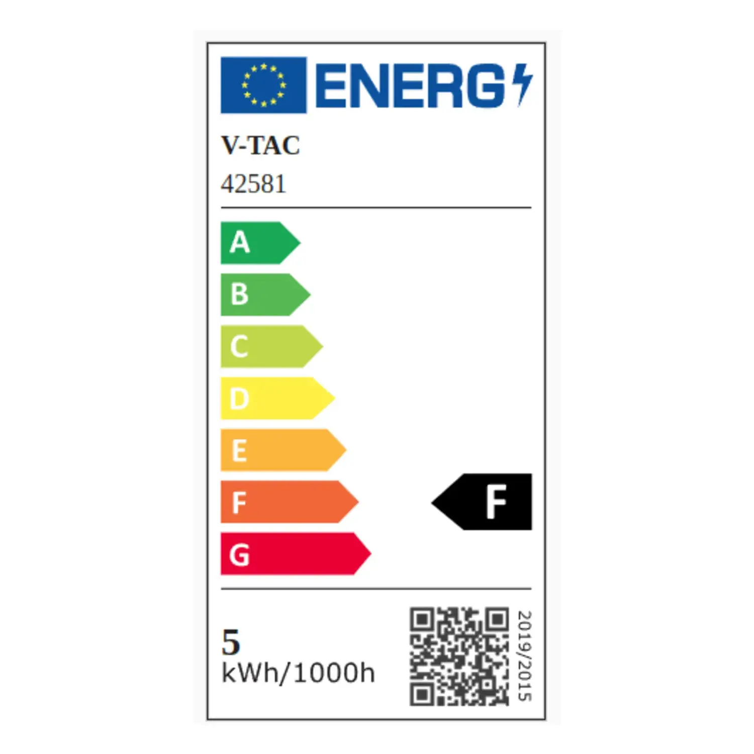 immagine lampadina led candela oliva e14 5,50 watt bianco naturale