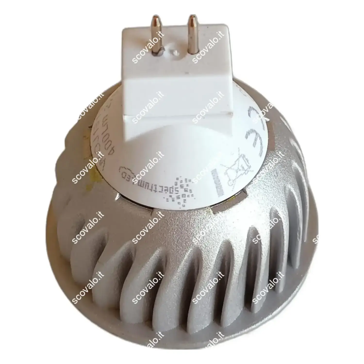 immagine lampadina led cob gx5,3 6 watt bianco caldo