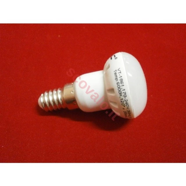 immagine lampadina led e14 3 watt r39 luce fredda vtc 1861