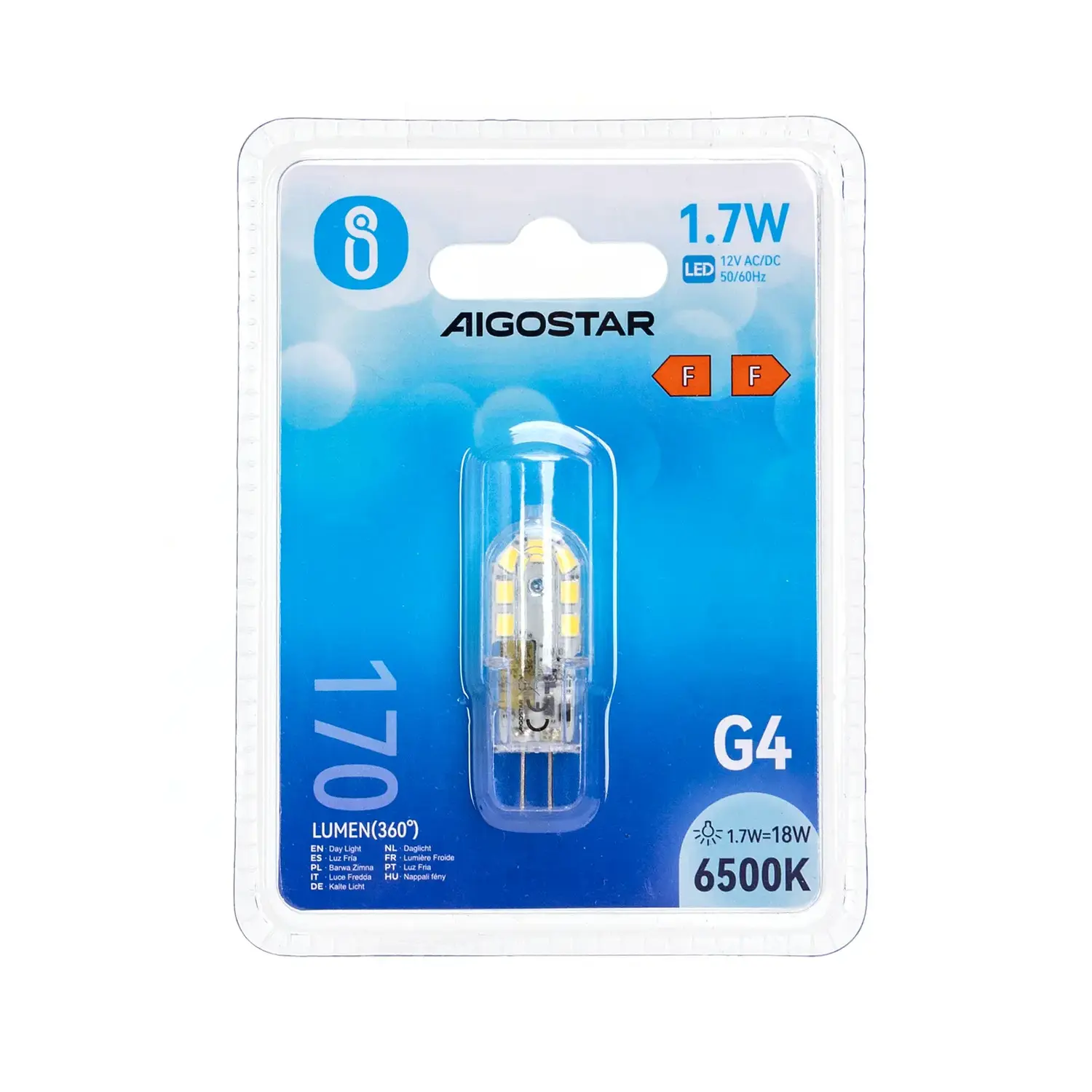 immagine Lampadina led 1,70 watt bianco freddo