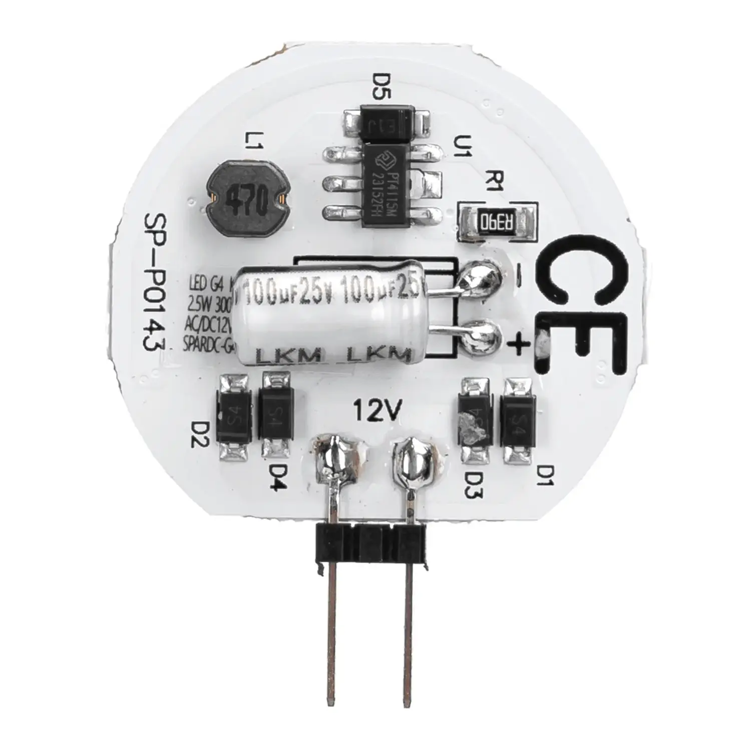 immagine Lampadina led g4 2,50 watt bianco caldo