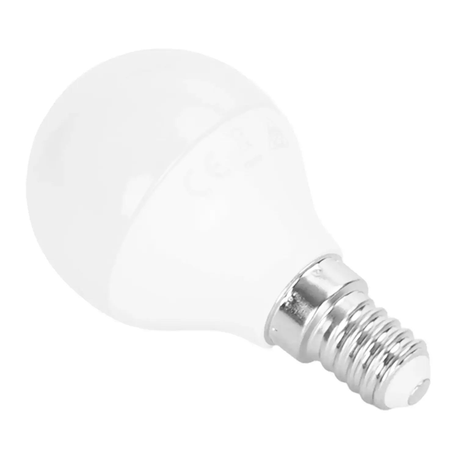 immagine lampadina led G45 e14 8 watt bianco freddo 2 pezzi