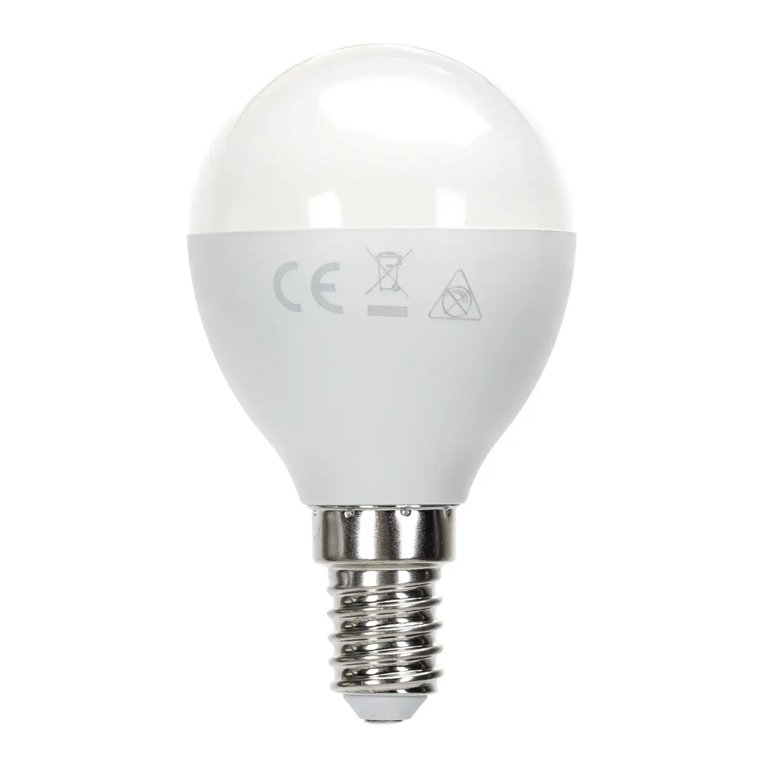 immagine del prodotto lampadina led G45 e14 11 watt bianco naturale busta plastica