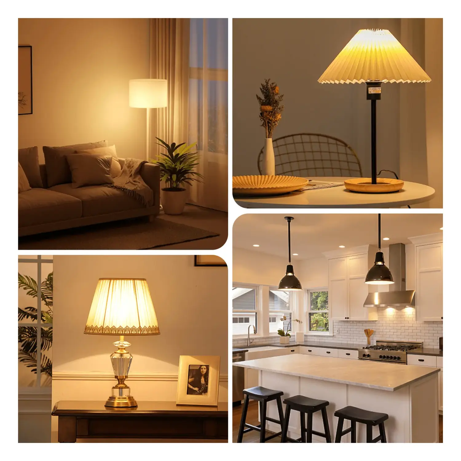 immagine lampadina led G45 e14 12 watt bianco caldo busta plastica