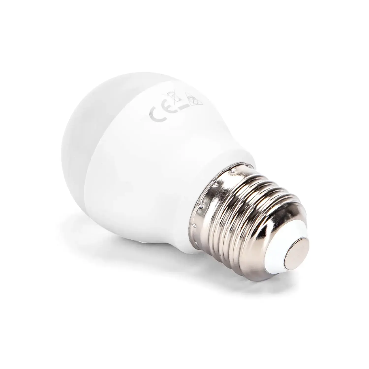 immagine lampadina led G45 E27 10W 6500K mini bulbo globo