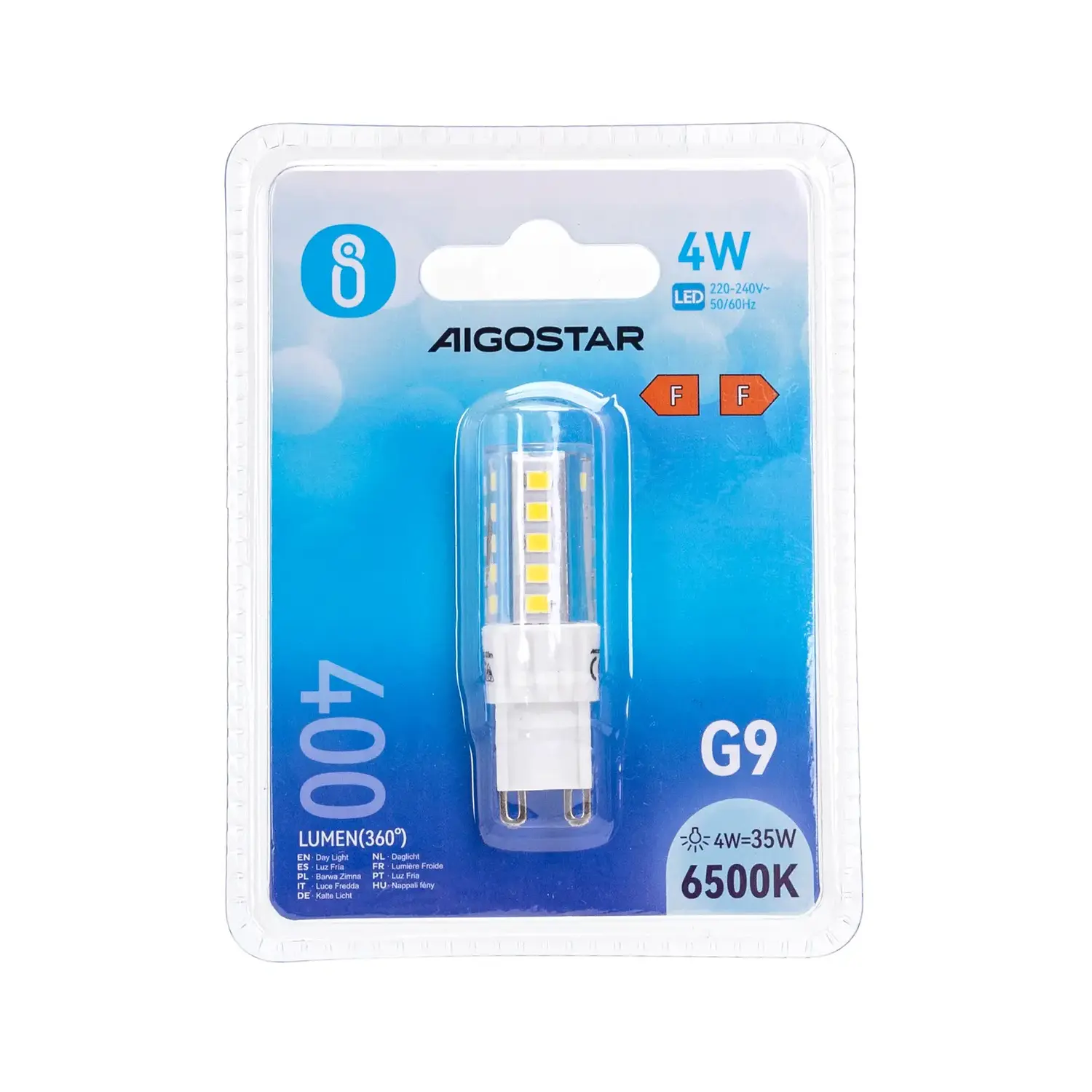 immagine Lampadina led g9 4watt 6500k