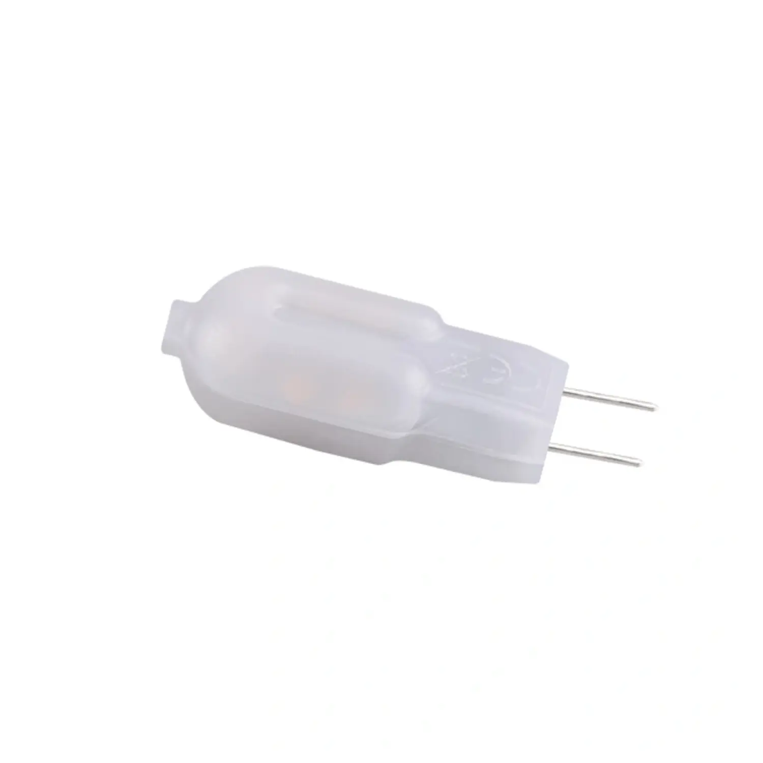 immagine del prodotto lampadina led gy6.35 1,3 watt calda gio led g6.35 fl-ww  GY6,35 CE bianco caldo 25000 ore 12 volt kan 22666