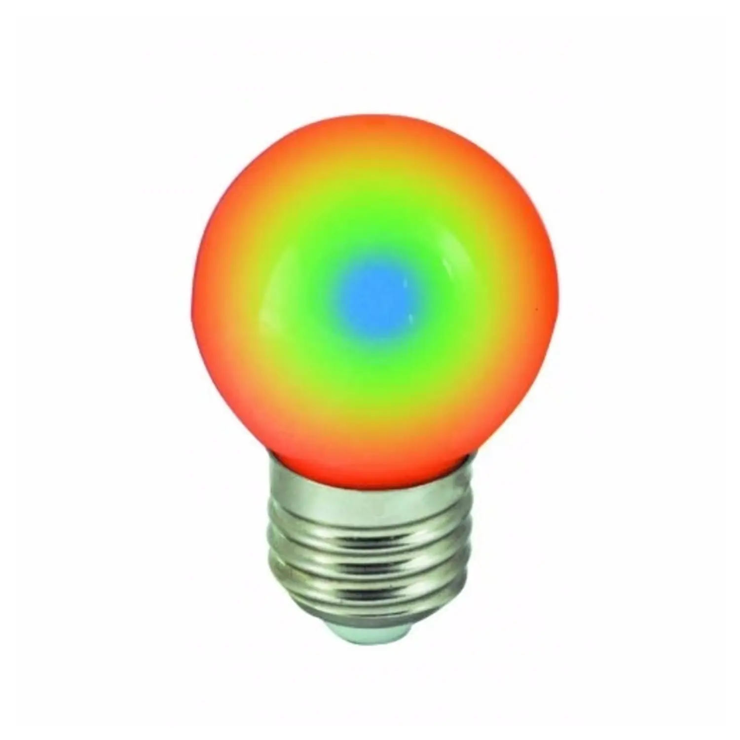 immagine del prodotto lampadina led mini globo 1 watt rgb CE 220-240 volt 15000 ore spe woj13105