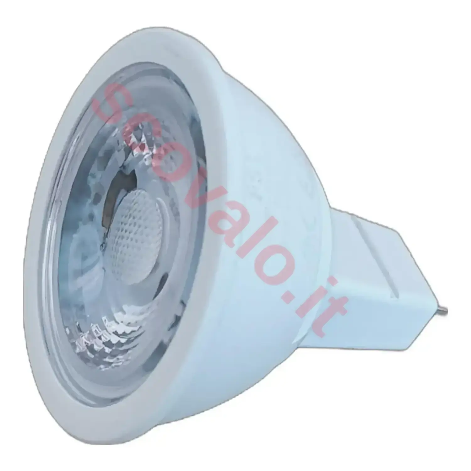 immagine lampadina led mr16 12 volt ac-dc faretti gx5,3 6 watt bianco freddo