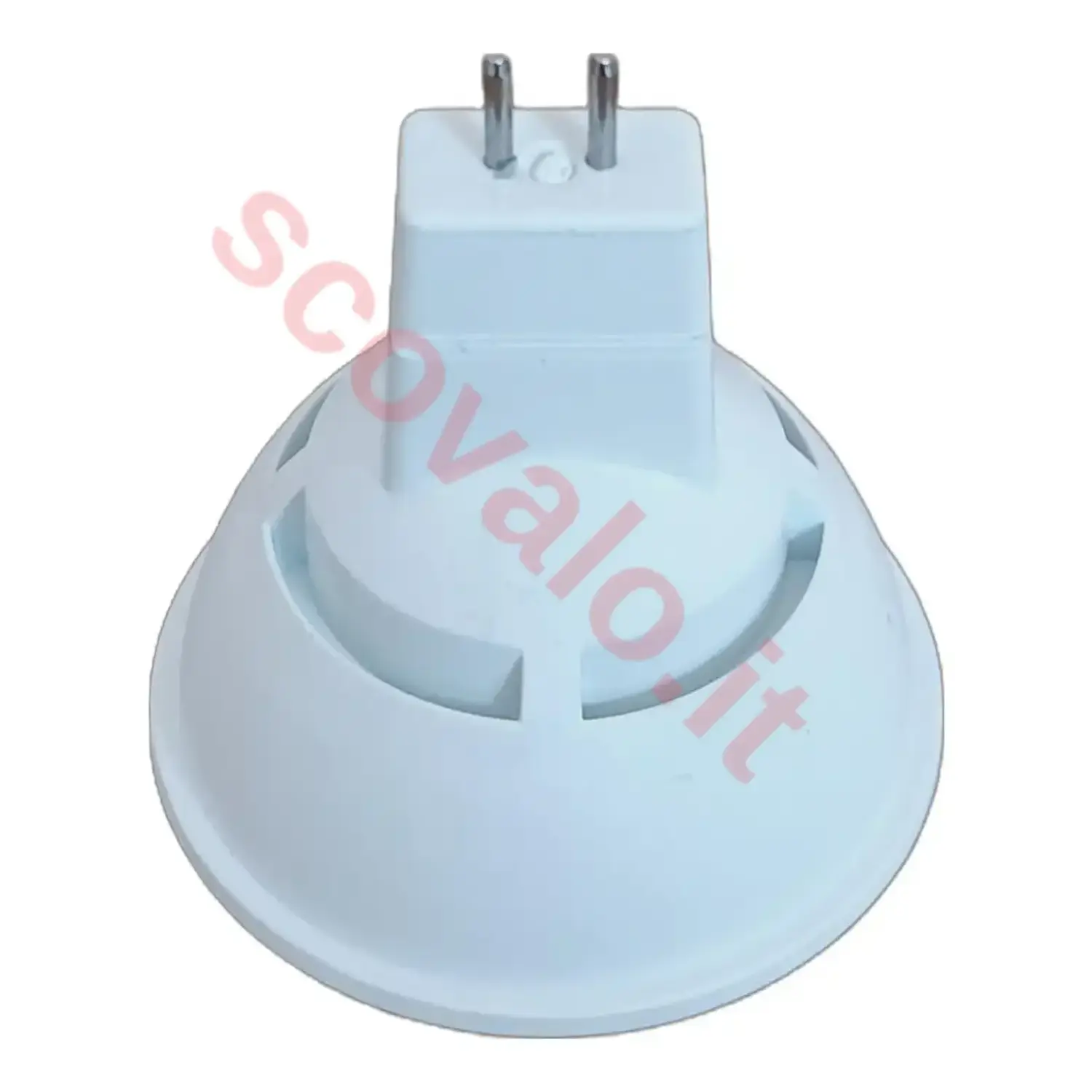 immagine lampadina led mr16 12 volt ac-dc faretti gx5,3 6 watt bianco freddo