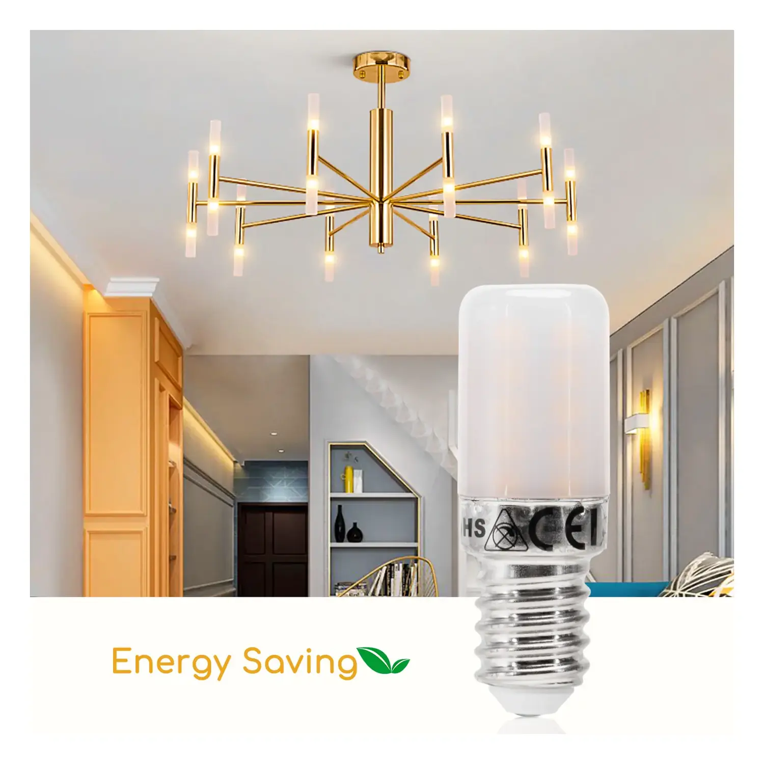 immagine Lampadina led per frigorifero T18 E14 3,5W