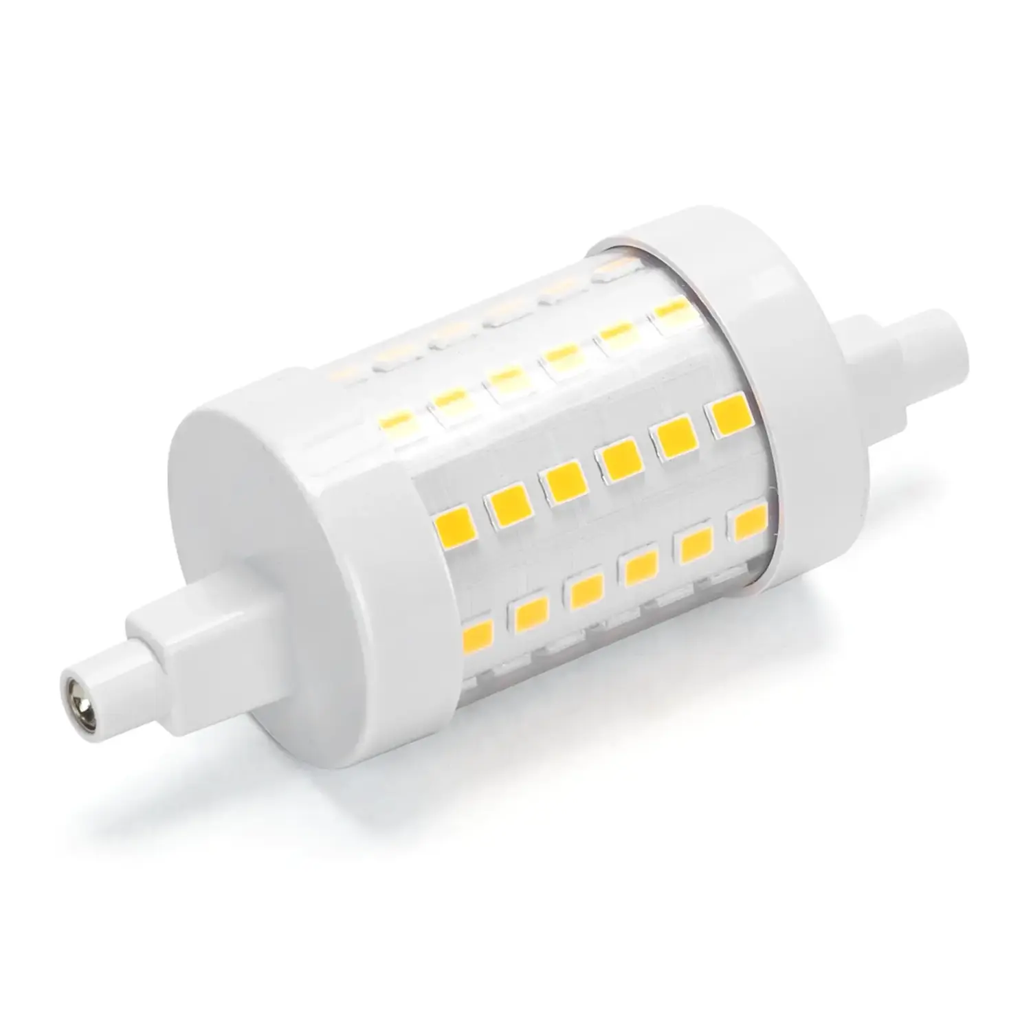 immagine Lampadina led dimmerabile r7s 8 watt bianco caldo 78 mm busta plastica