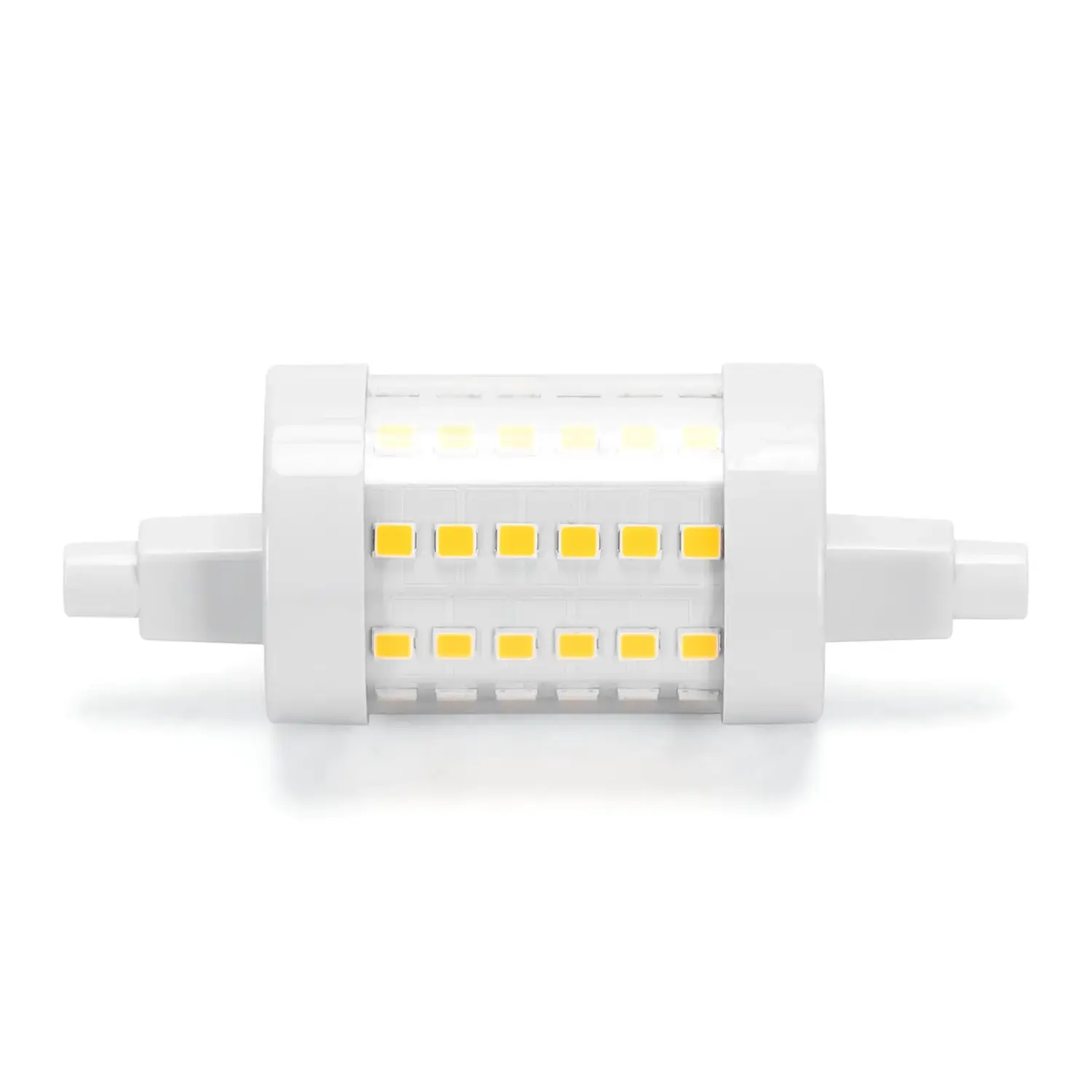 immagine Lampadina led dimmerabile r7s 8 watt bianco caldo 78 mm busta plastica