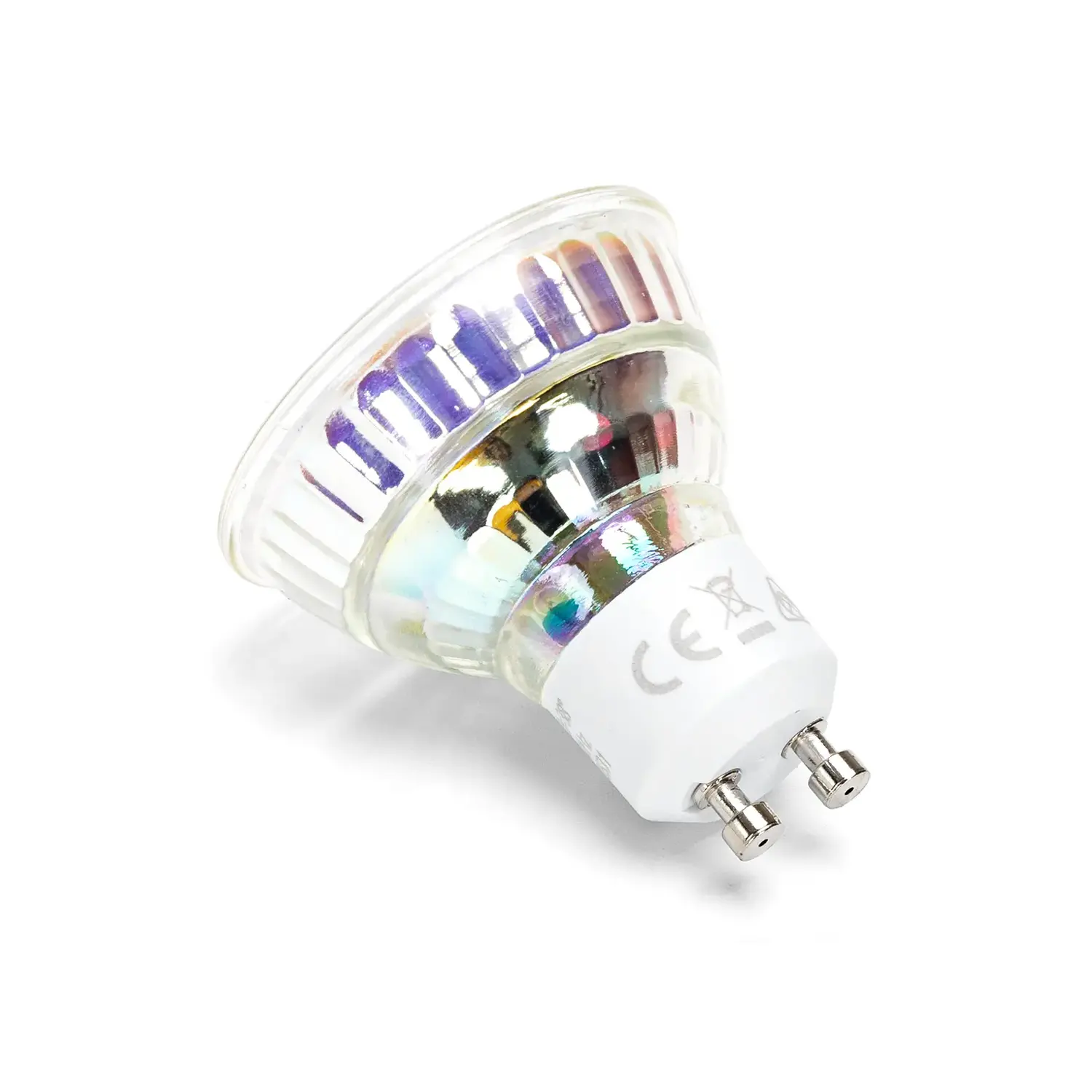 immagine Lampadina led vetro GU10 COB 3W 6500k