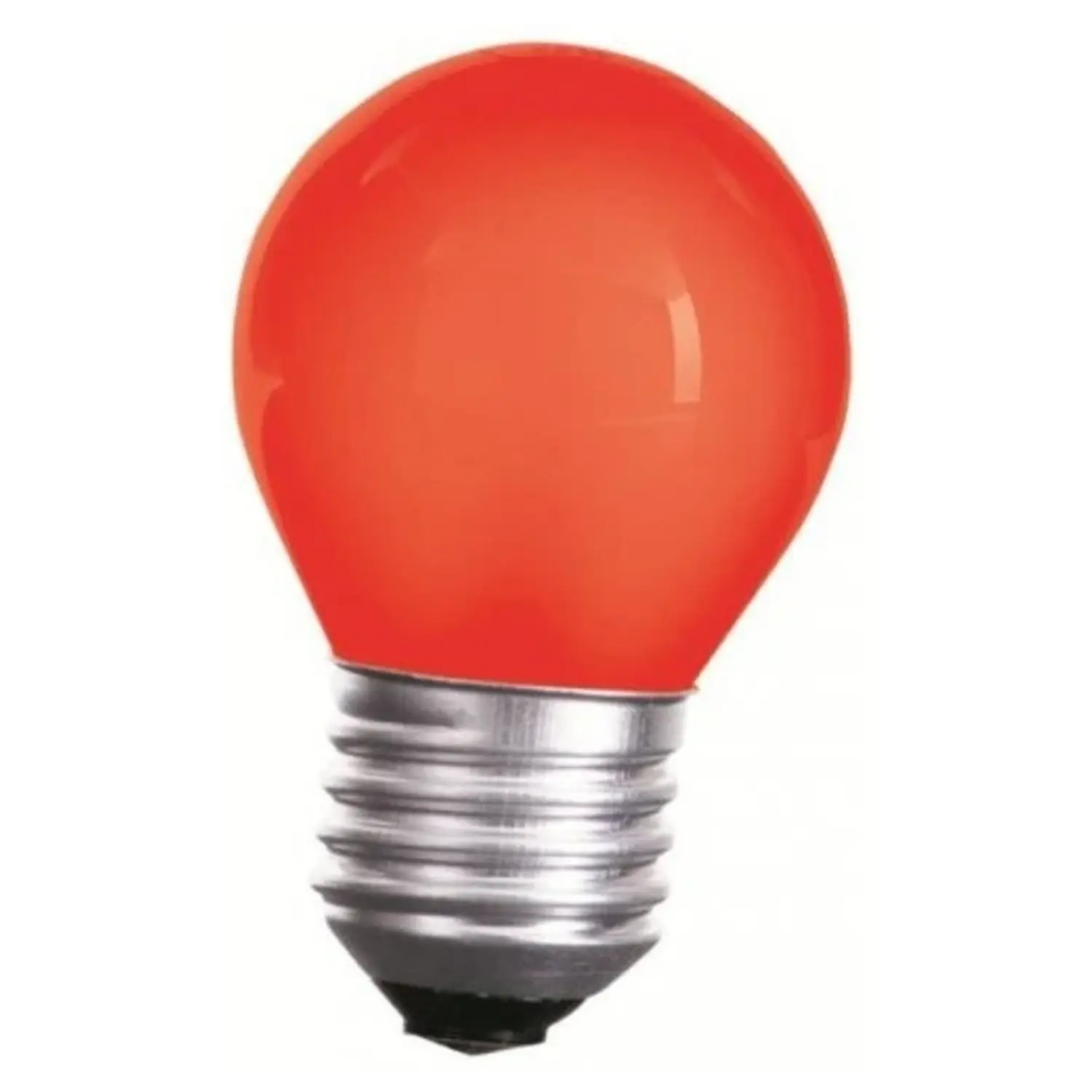 immagine del prodotto lampadina led mini globo per catena luminosa led 230v e27 1 watt luce rossa