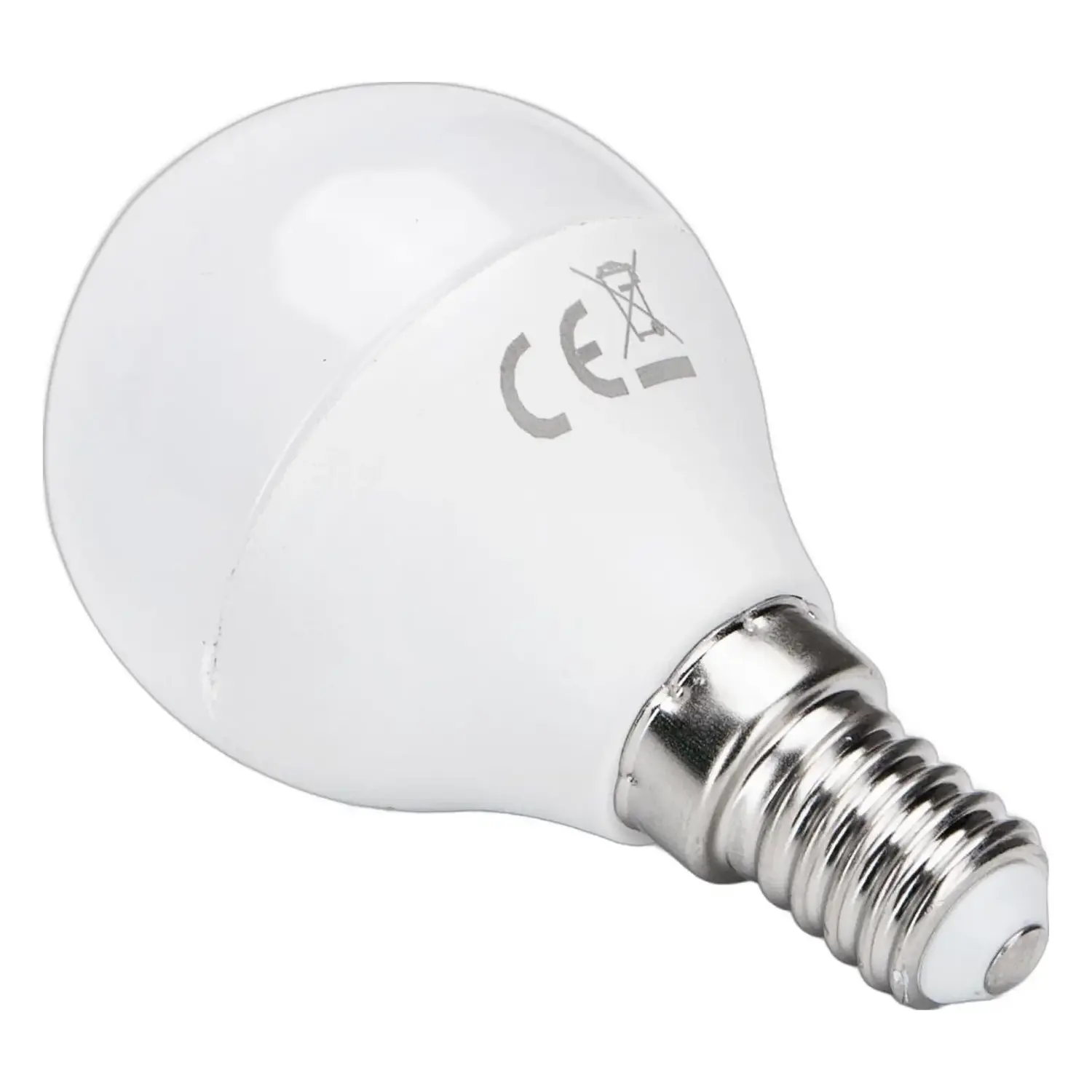 immagine del prodotto lampadina led globetto lampadario abatjour e14 6 watt bianco caldo