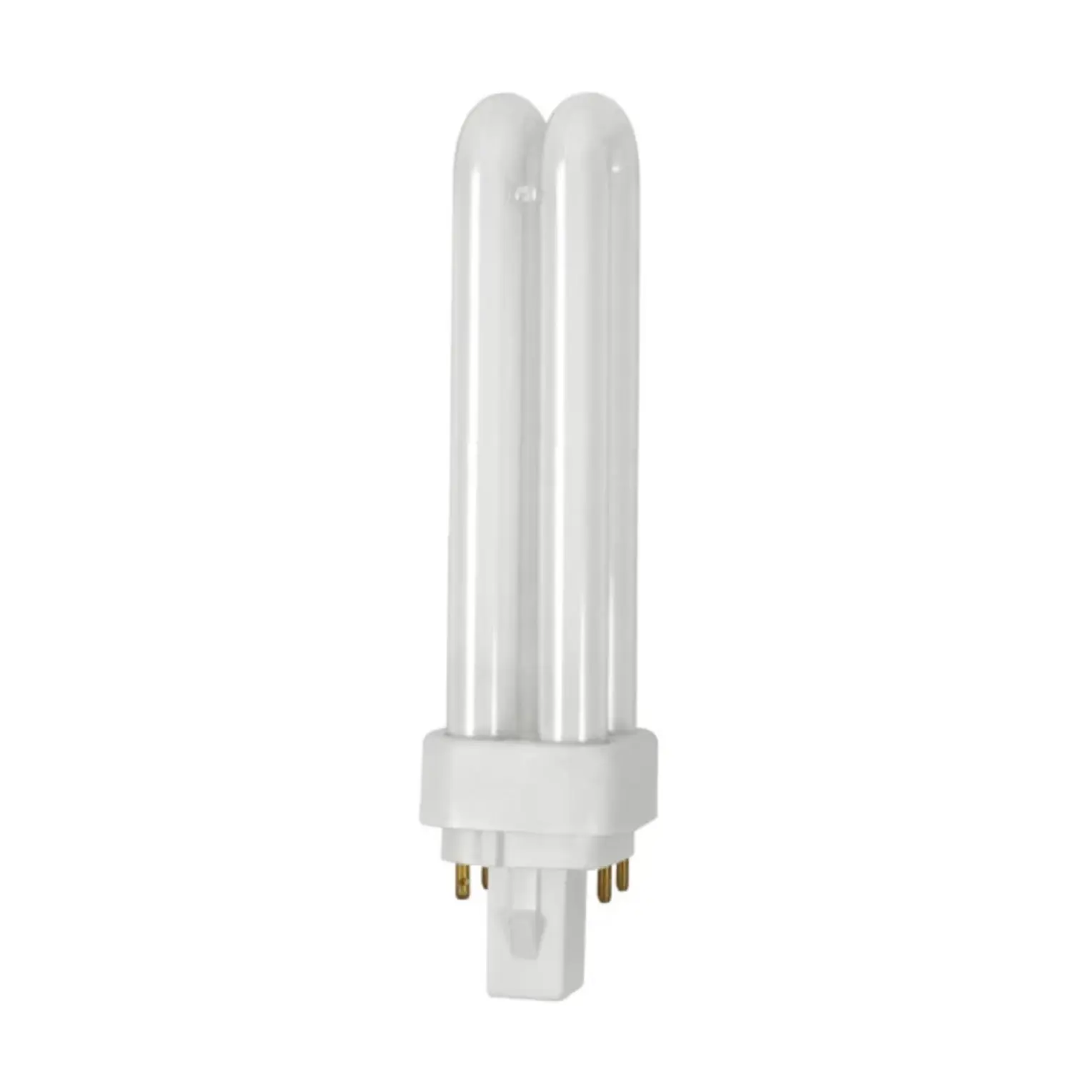 immagine del prodotto lampadina neon fluorescente g24d t2u 4pin CE bianco naturale 26 watt 10000 ore kan 08961