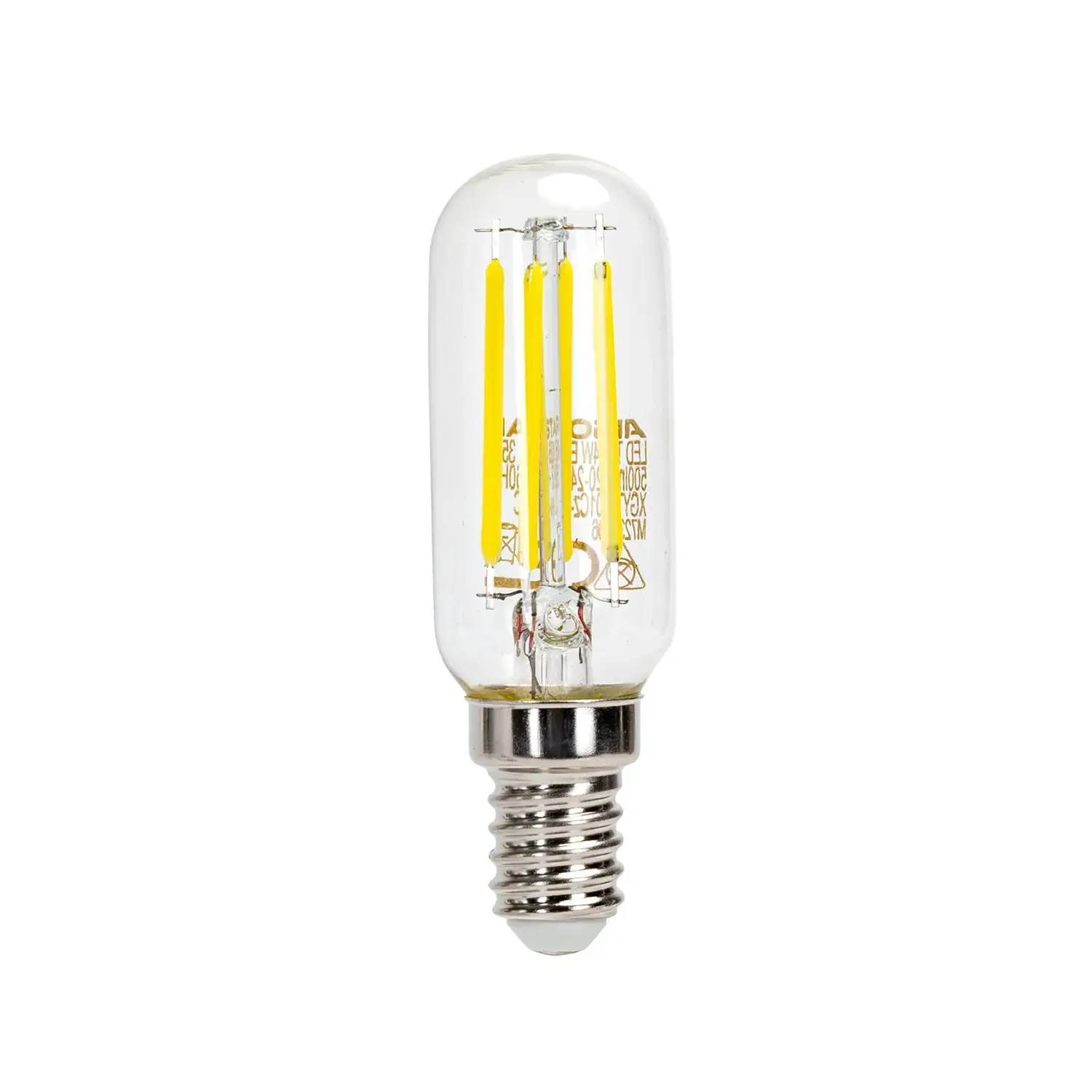 immagine lampadina per cappa a led T25 lampada e14 4 watt bianco freddo