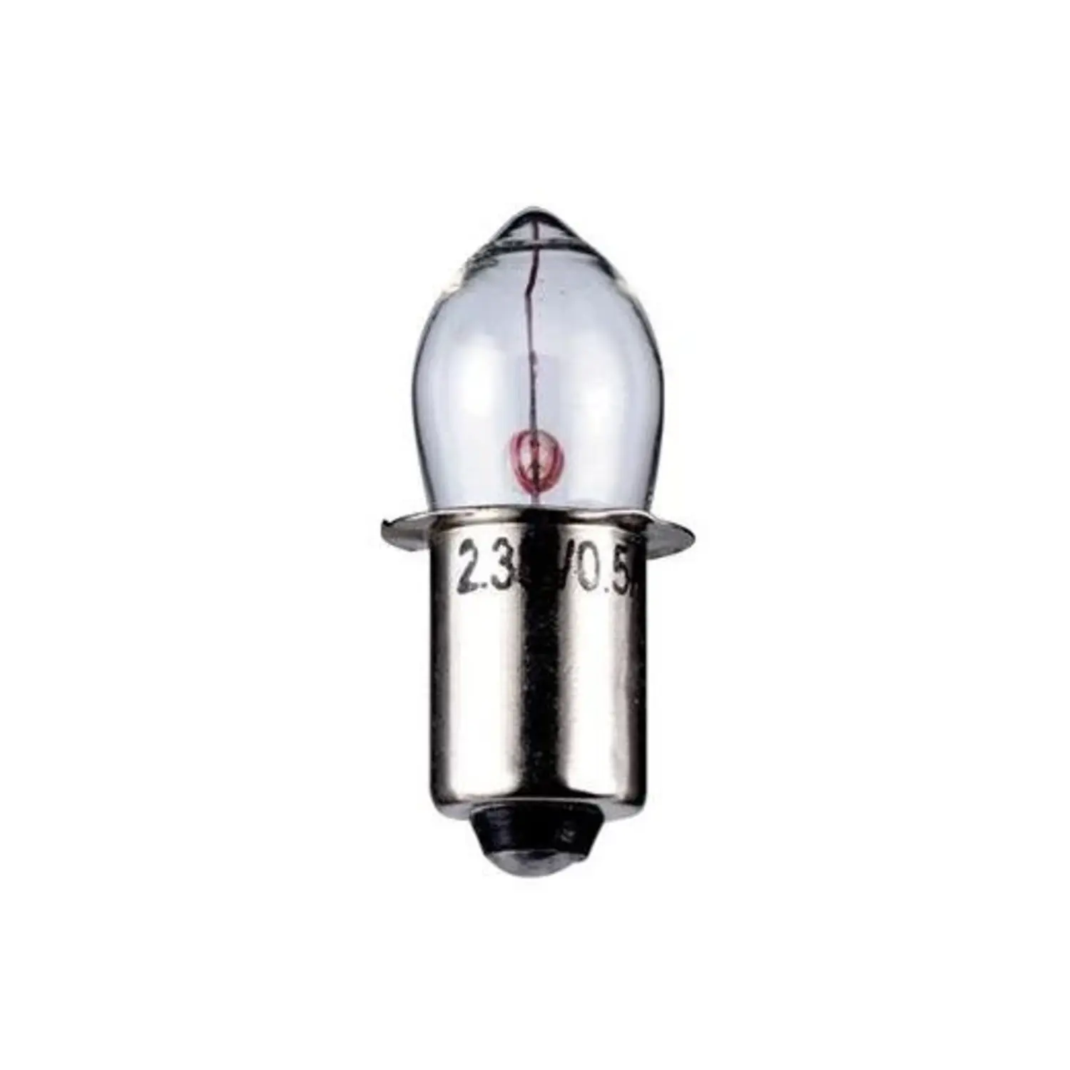 immagine lampadina prefocus p13.5 per torcia portatile 0,75 watt 2,5 volt