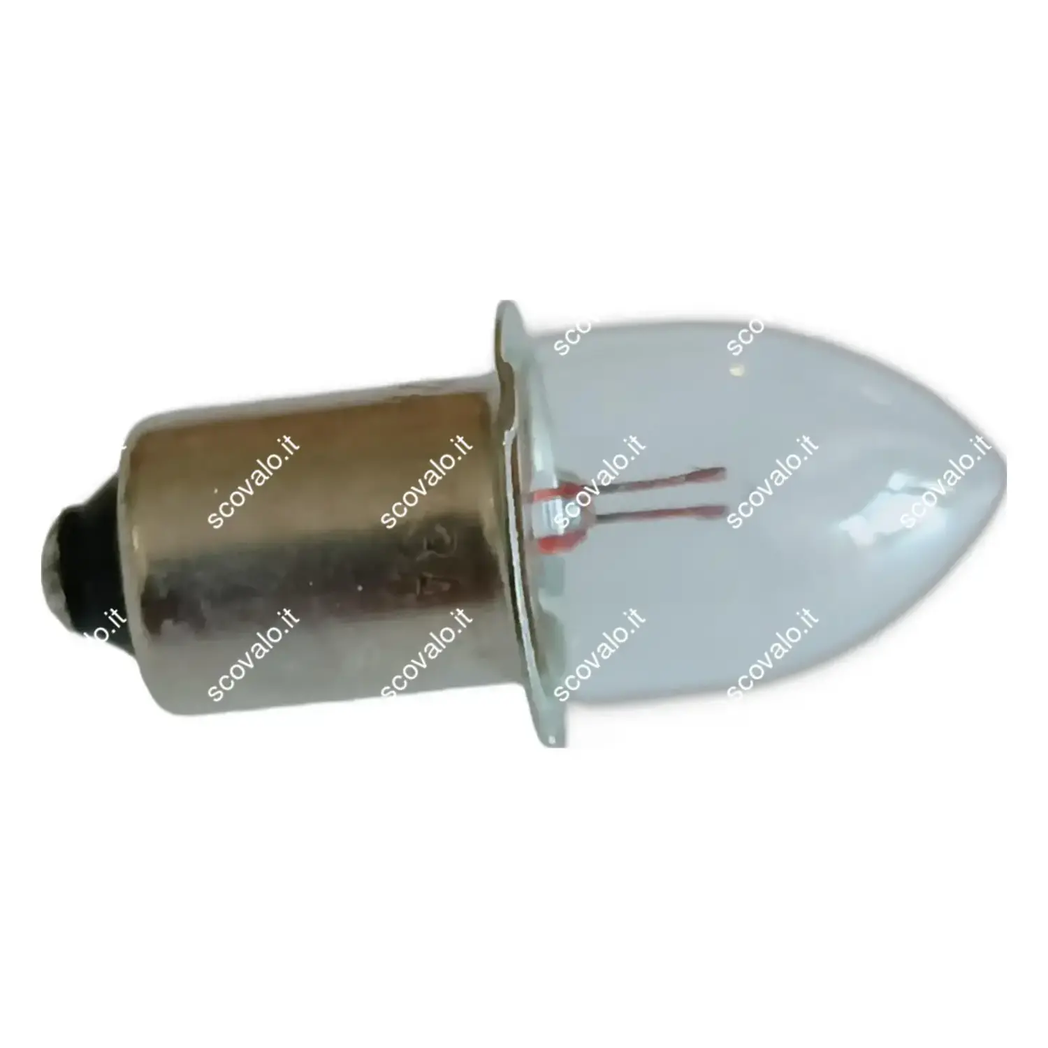 immagine lampadina prefocus p13.5 per torcia portatile 0,75 watt 2,5 volt