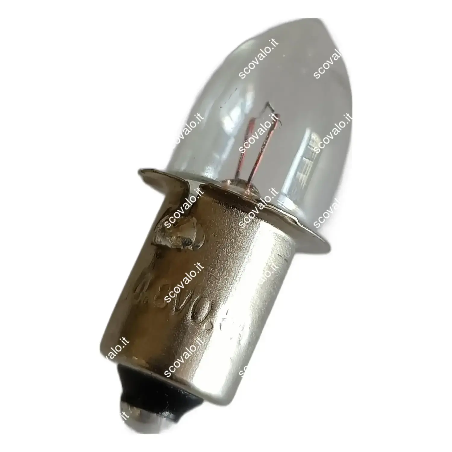 immagine lampadina prefocus p13.5 per torcia portatile 2,40 watt 4,8 volt