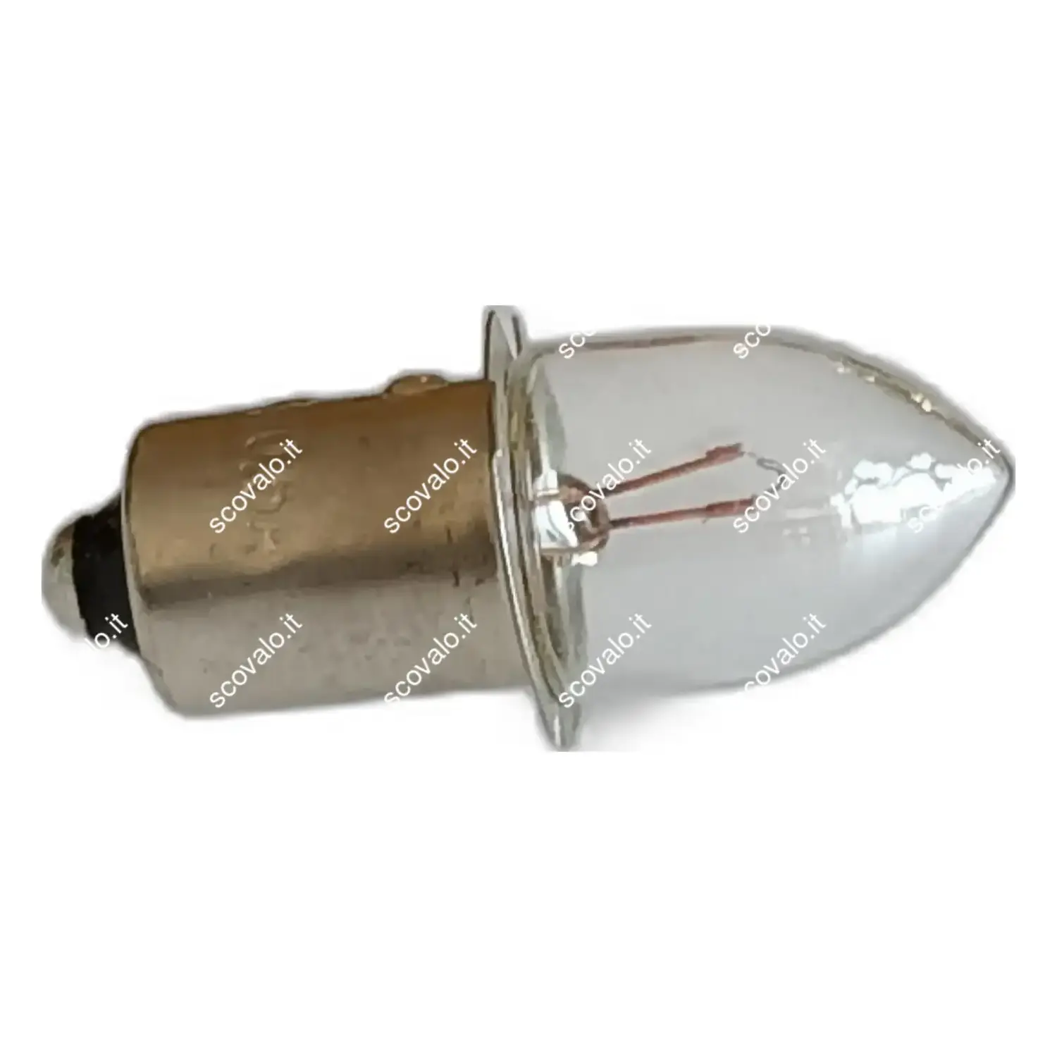 immagine lampadina prefocus p13.5 per torcia portatile 2,40 watt 4,8 volt