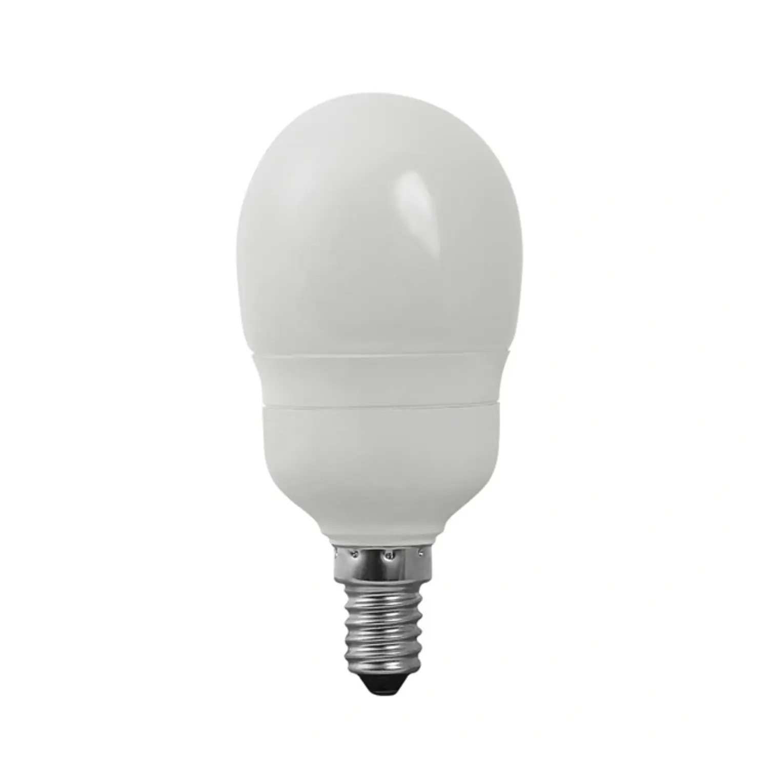 immagine del prodotto lampadina risparmo energetico globetto e14 9watt luce calda