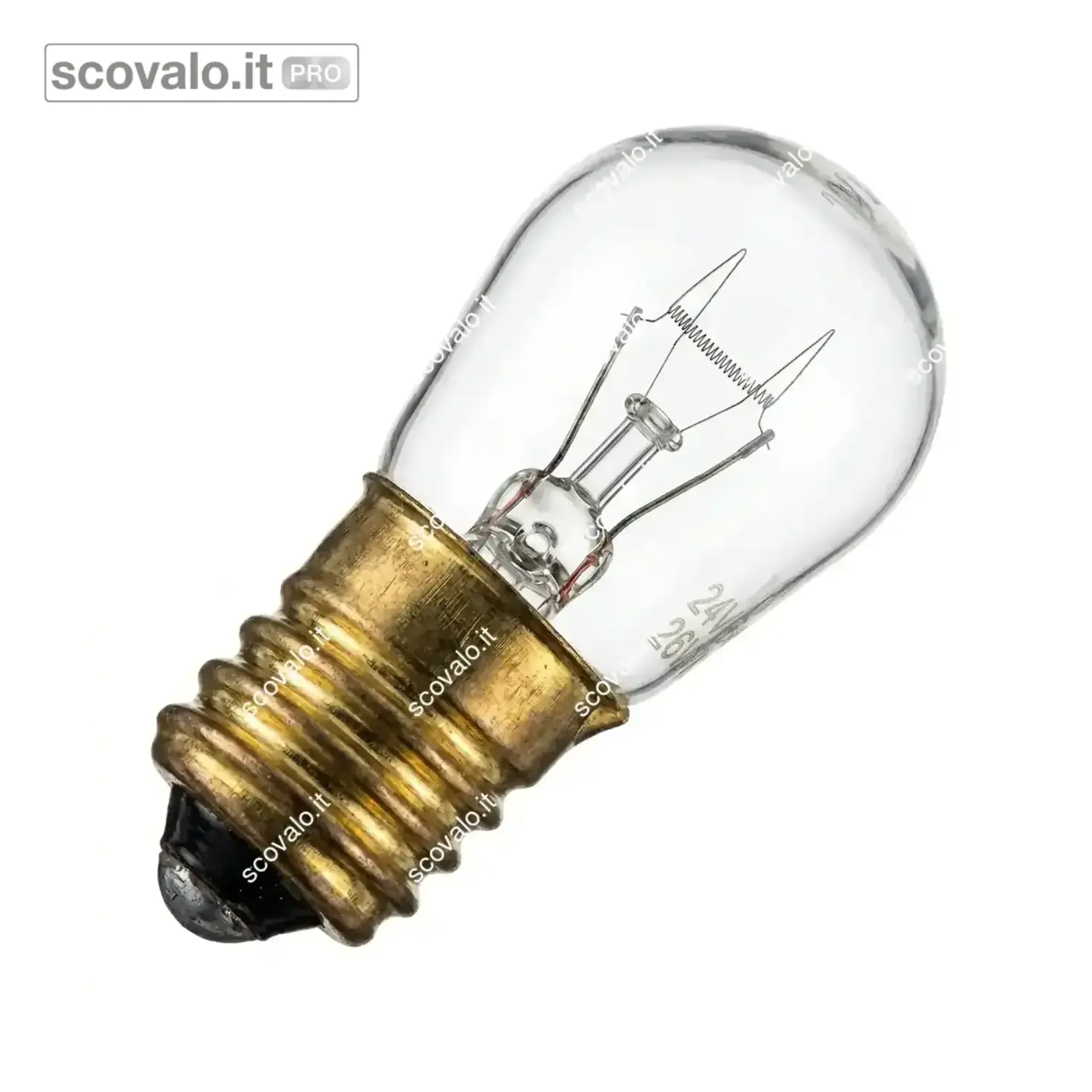 immagine del prodotto lampadina speciale e14 24vac 3watt lumen 60 per cimitero 