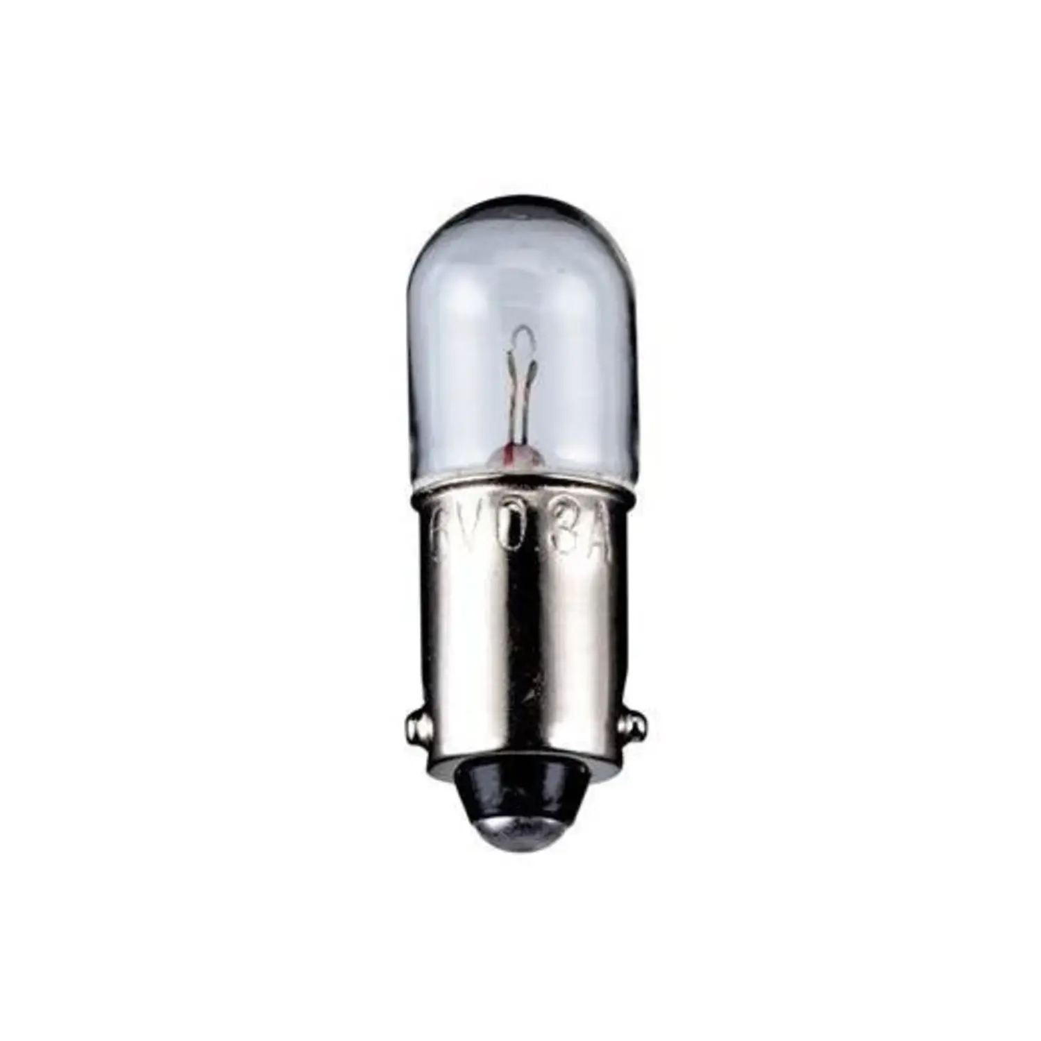 immagine lampadina tubolare baionetta T10x28 ba9s 5 watt 24 volt