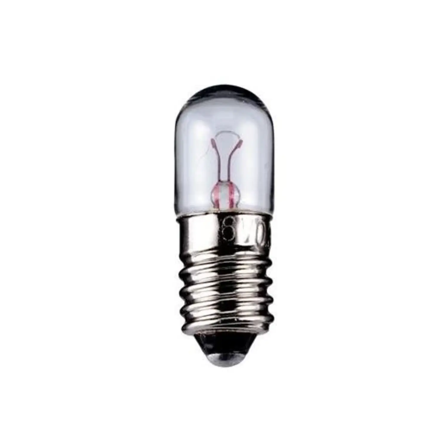 immagine lampadina tubolare modellismo e10 2 watt 6,3 volt