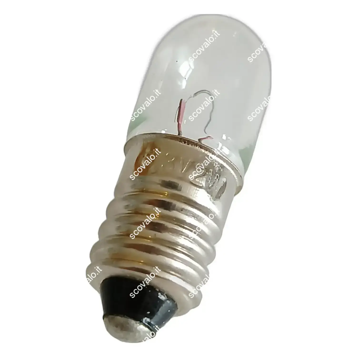 immagine lampadina tubolare modellismo e10 2 watt 6,3 volt