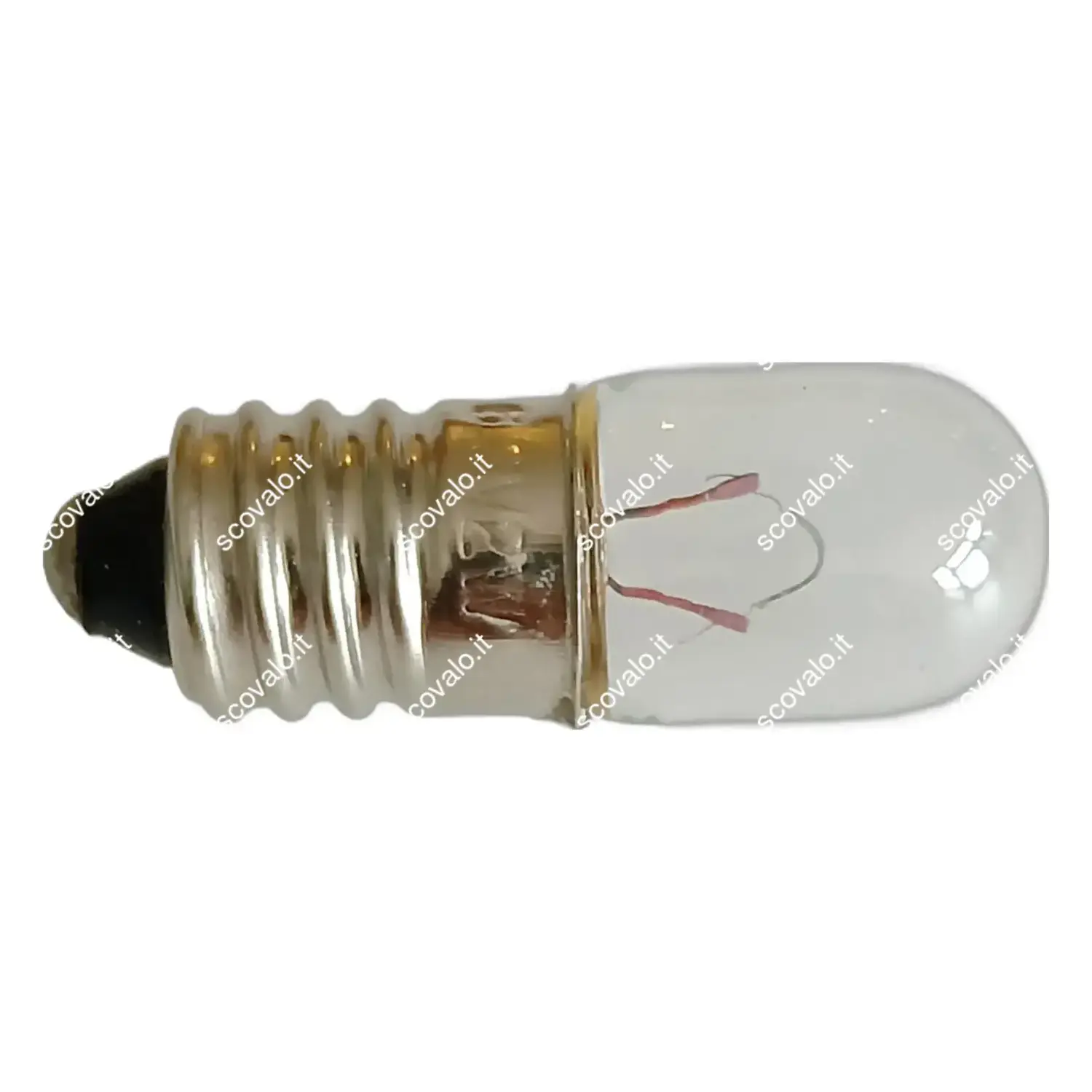 immagine lampadina tubolare modellismo e10 2 watt 6,3 volt