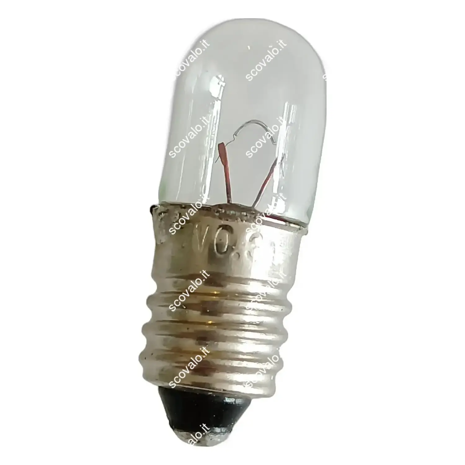 immagine lampadina tubolare modellismo e10 2 watt 7 volt