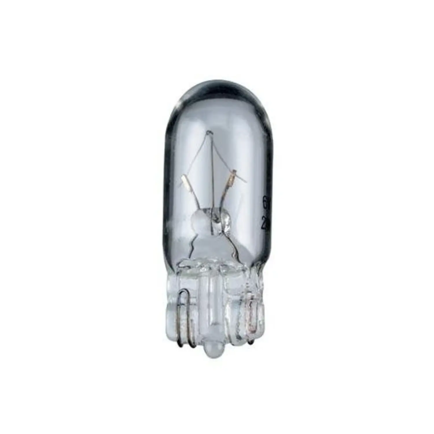 immagine del prodotto lampadina tutto vetro base w2.1x9d 5 watt bianco caldo 12 volt trasparente